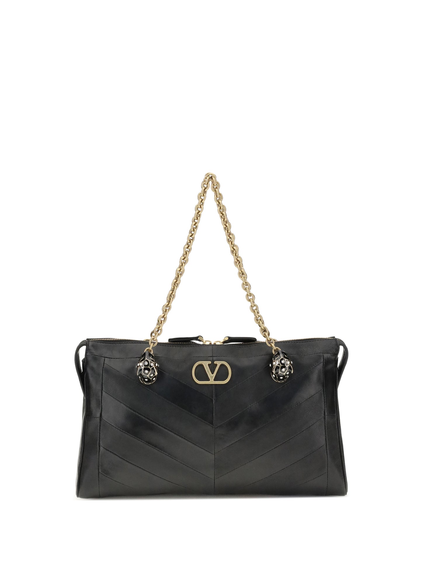Valentino Garavani Women Panthea Chevron Medium Shoulder Bag R VALENTINO GARAVANI