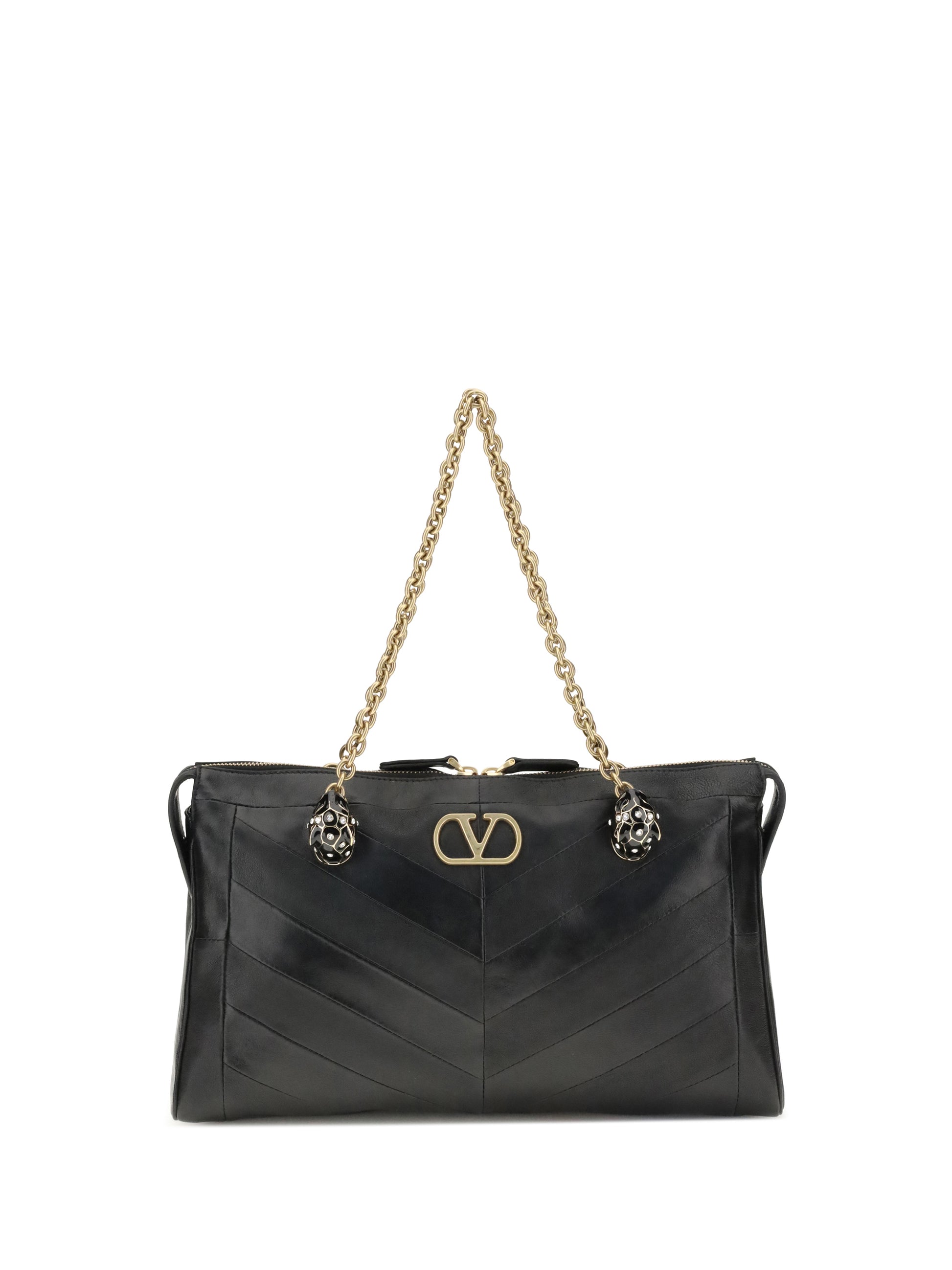 Valentino Garavani Women Panthea Chevron Medium Shoulder Bag R VALENTINO GARAVANI