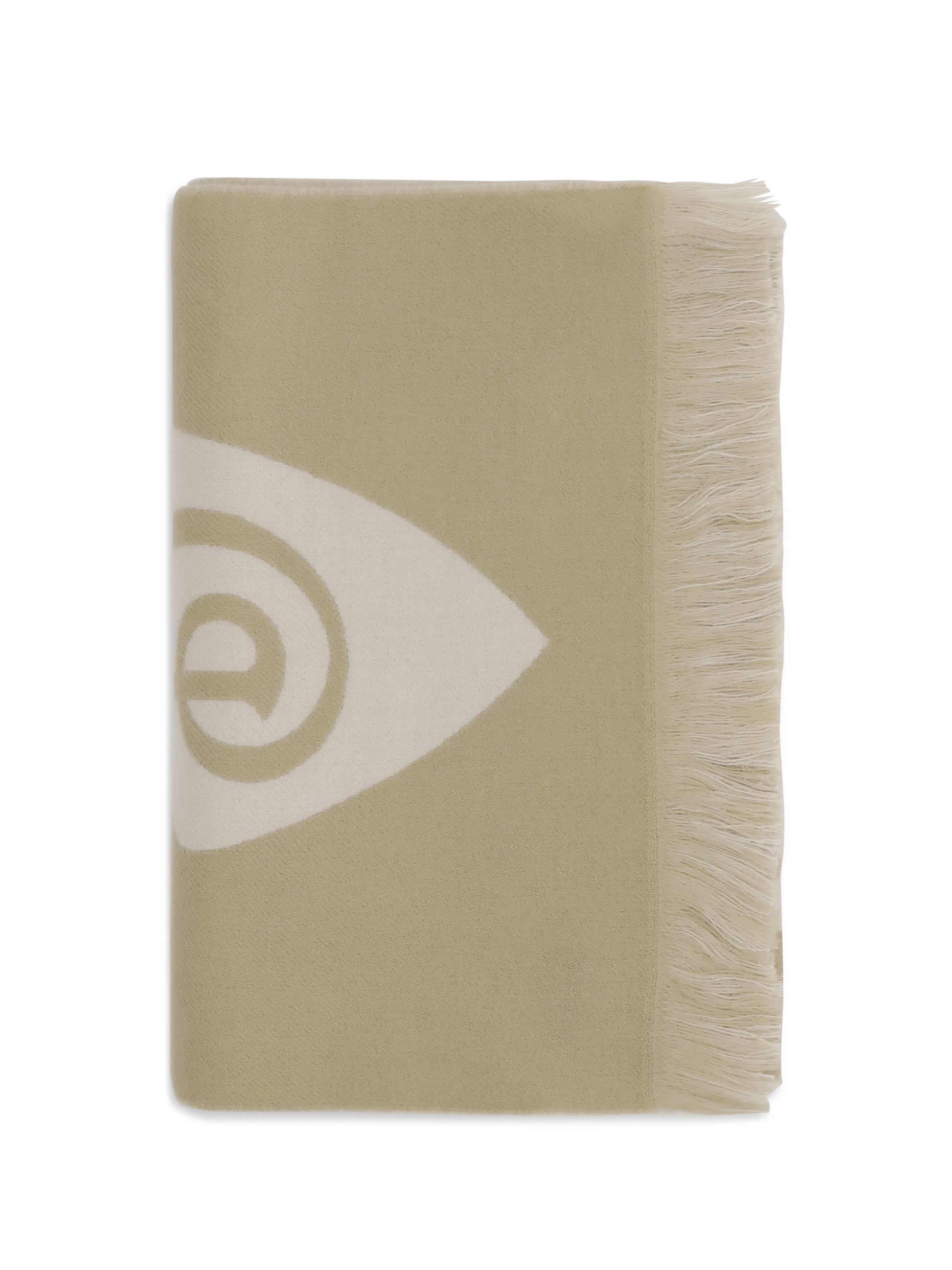 Burberry Women Logo Wool Scarf BURBERRY