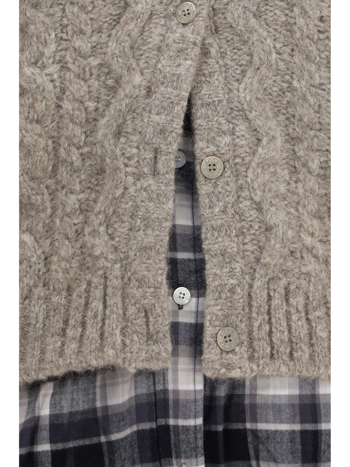 Acne Studios Women Cable-Knit Cardigan ACNE STUDIOS