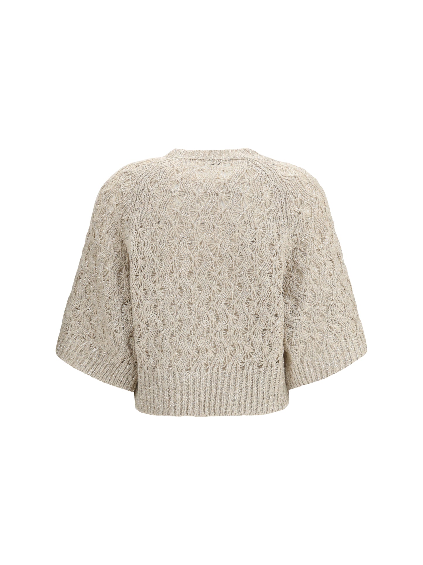 Brunello Cucinelli Women Open-Knit Construction Sweater BRUNELLO CUCINELLI