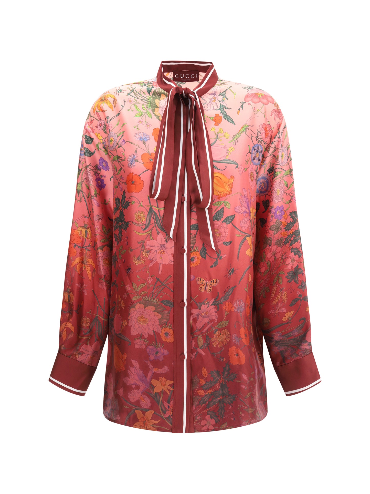 Gucci Women Silk Floral Shirt GUCCI