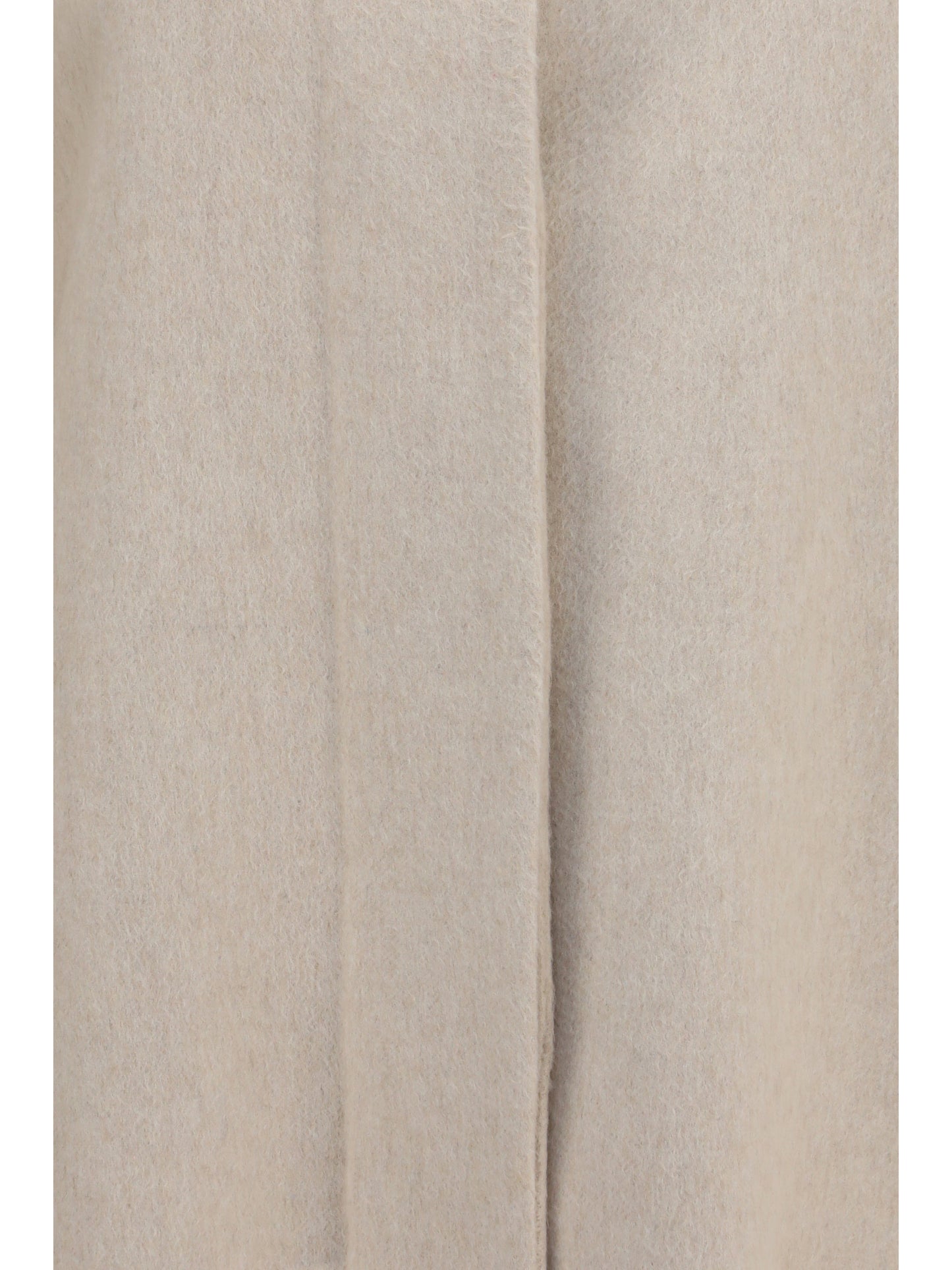 Alaïa Women Asymmetric Double Face Cashmere Coat ALAIA
