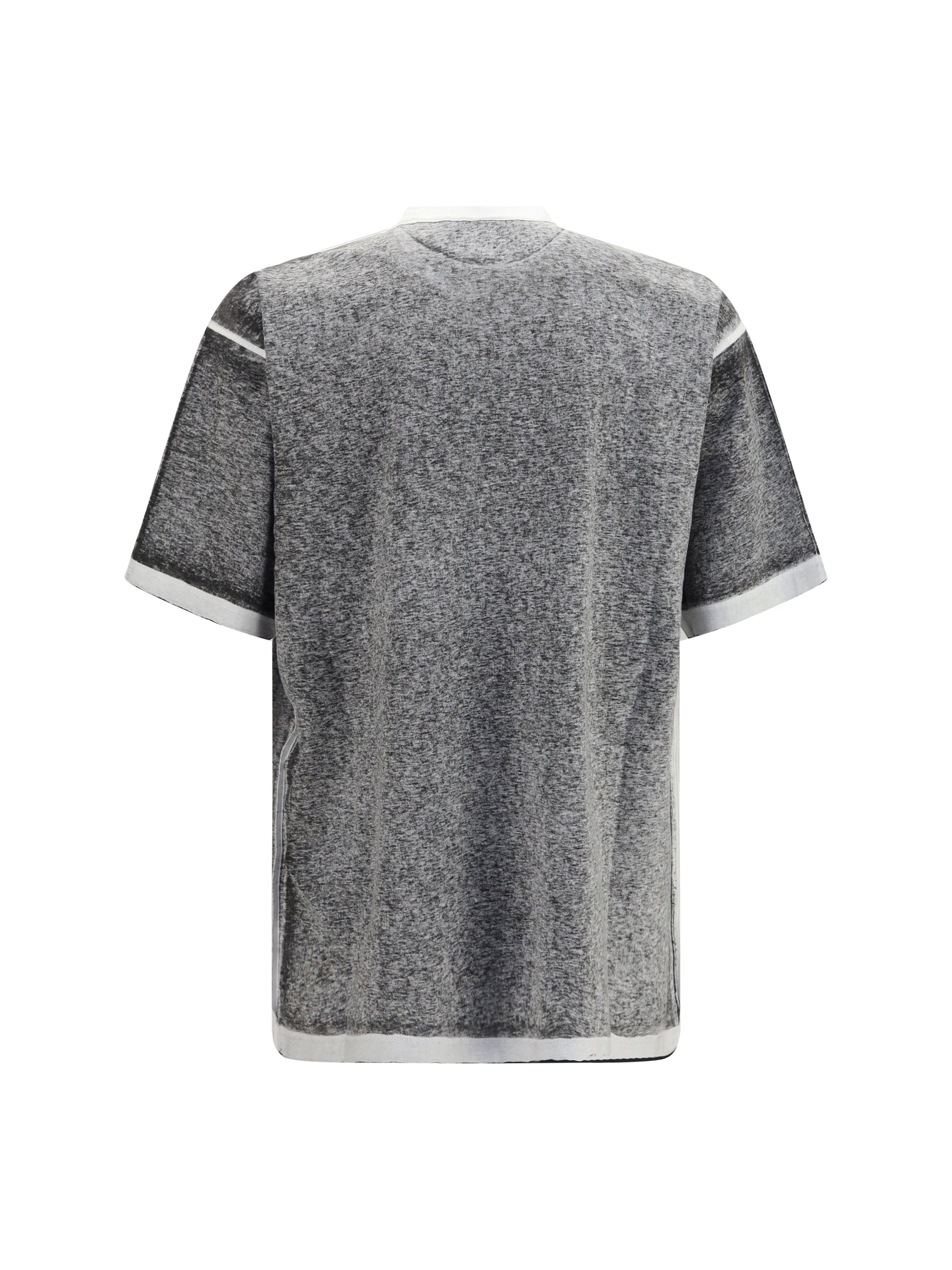 Balenciaga Men Oversized Mélange T-Shirt BALENCIAGA