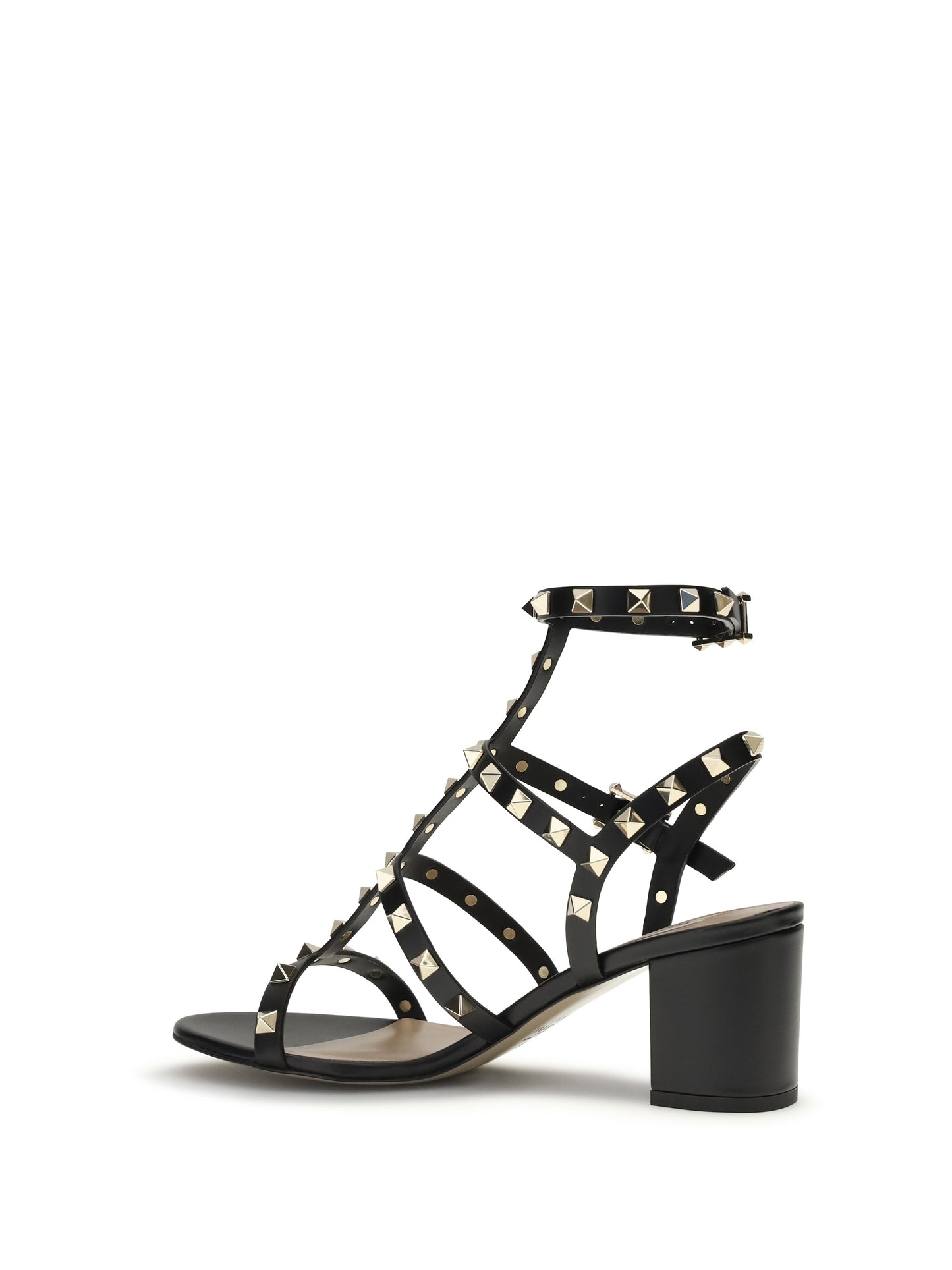 Valentino Garavani Women Leather Rockstud Sandals VALENTINO GARAVANI