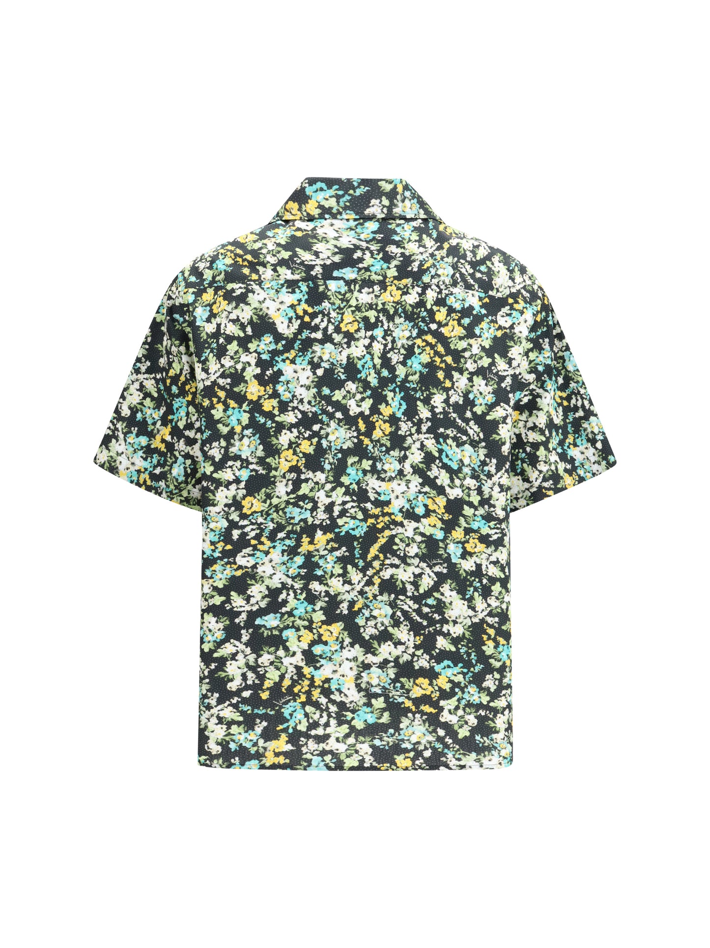 Valentino Men Shirt With An All-Over Papier Floral VALENTINO