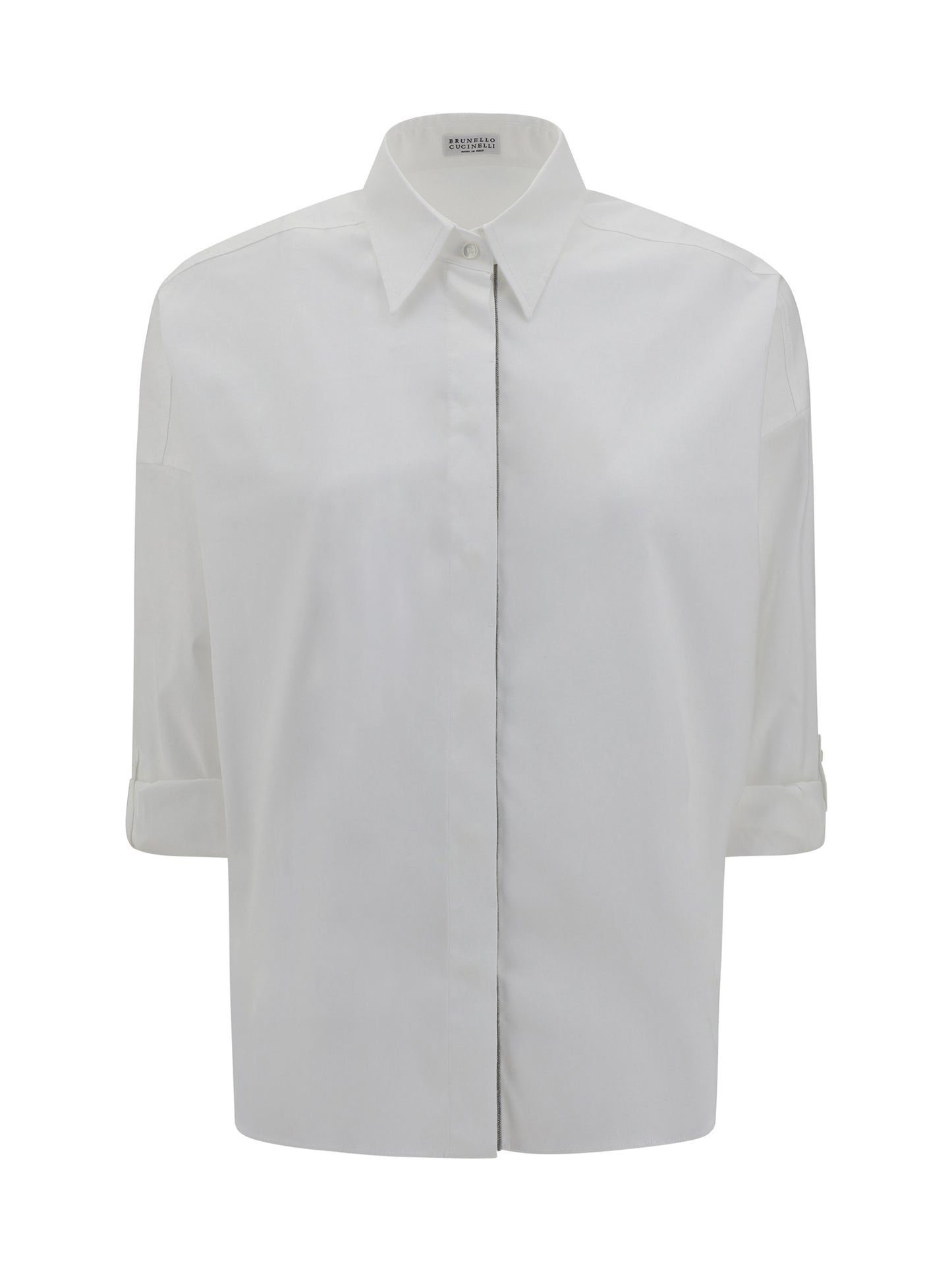 Brunello Cucinelli Women Shiny Monili Shirt BRUNELLO CUCINELLI