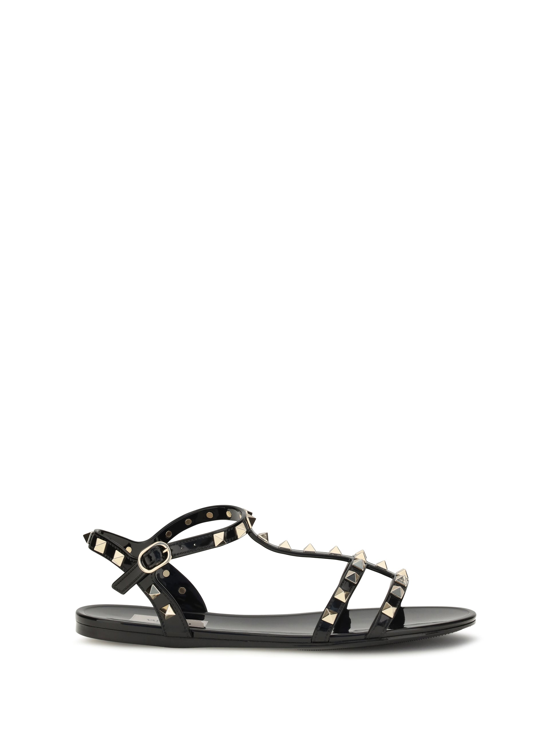 Valentino Garavani Women Rubber Rockstud Sandals VALENTINO GARAVANI