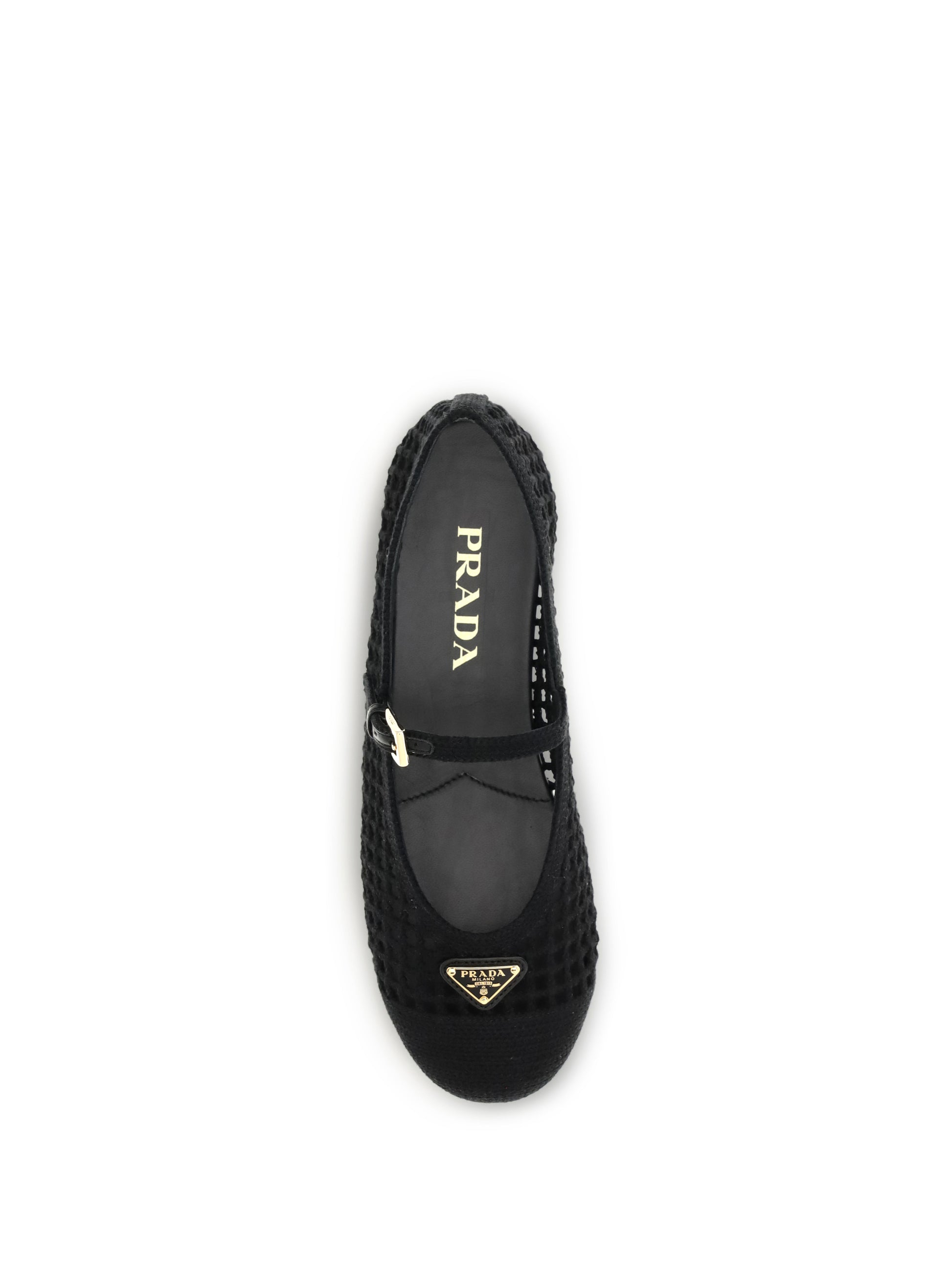 Prada Women Crochet Ballerinas PRADA