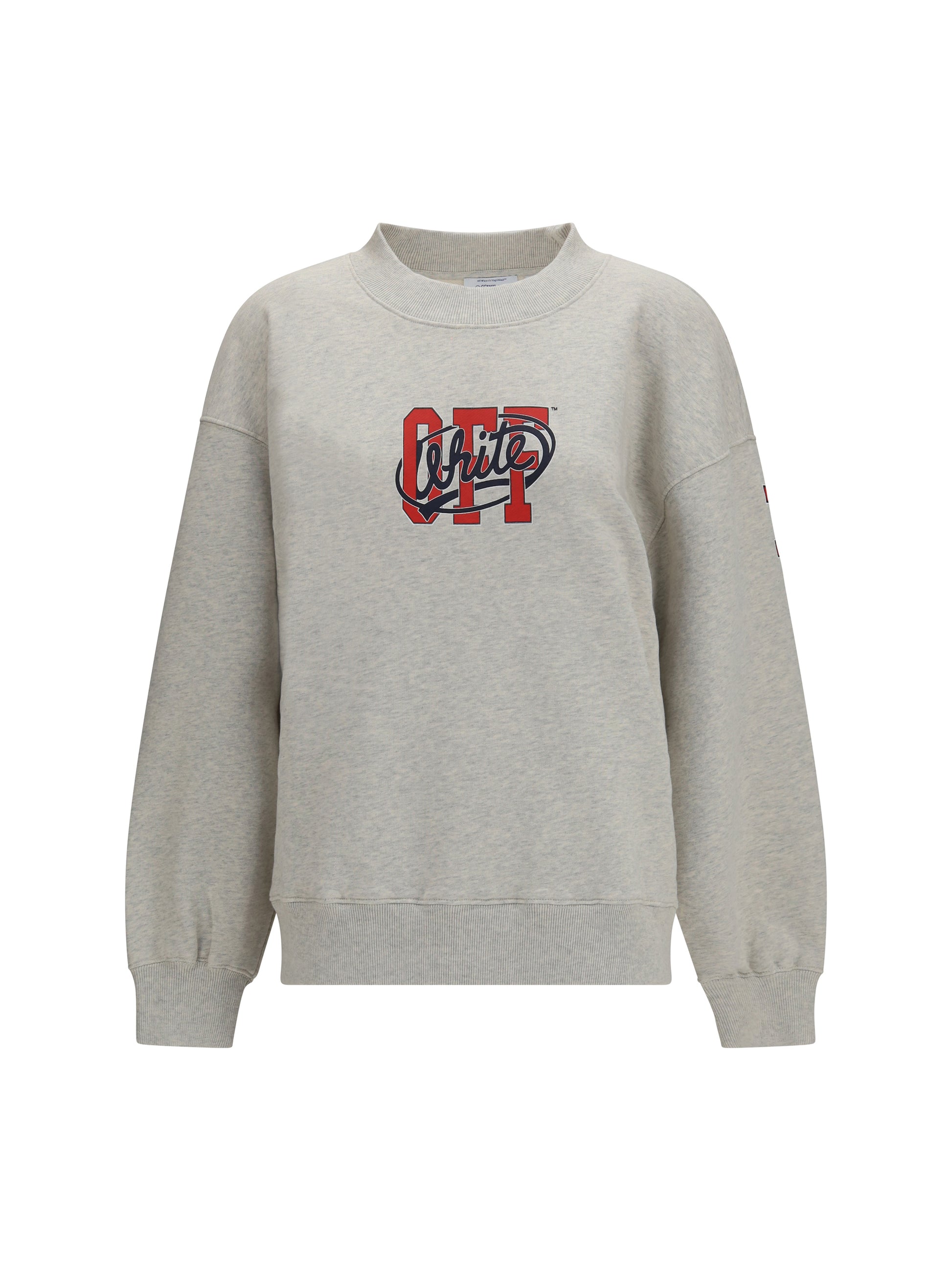 Off-White Women Off College Crewneck Sweatshirt OFF-WHITE