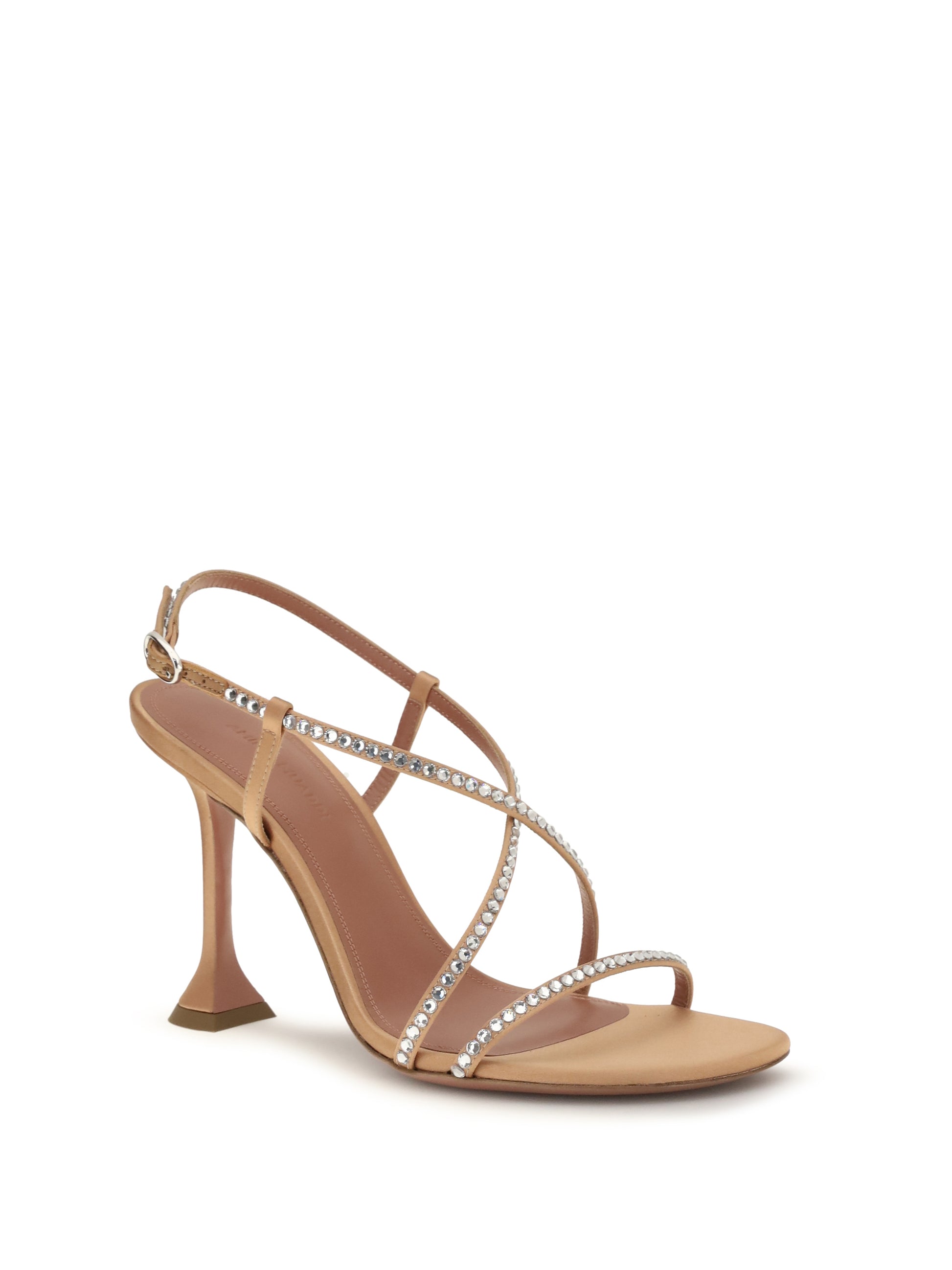 Amina Muaddi Women Sally Crystal Sandals AMINA MUADDI