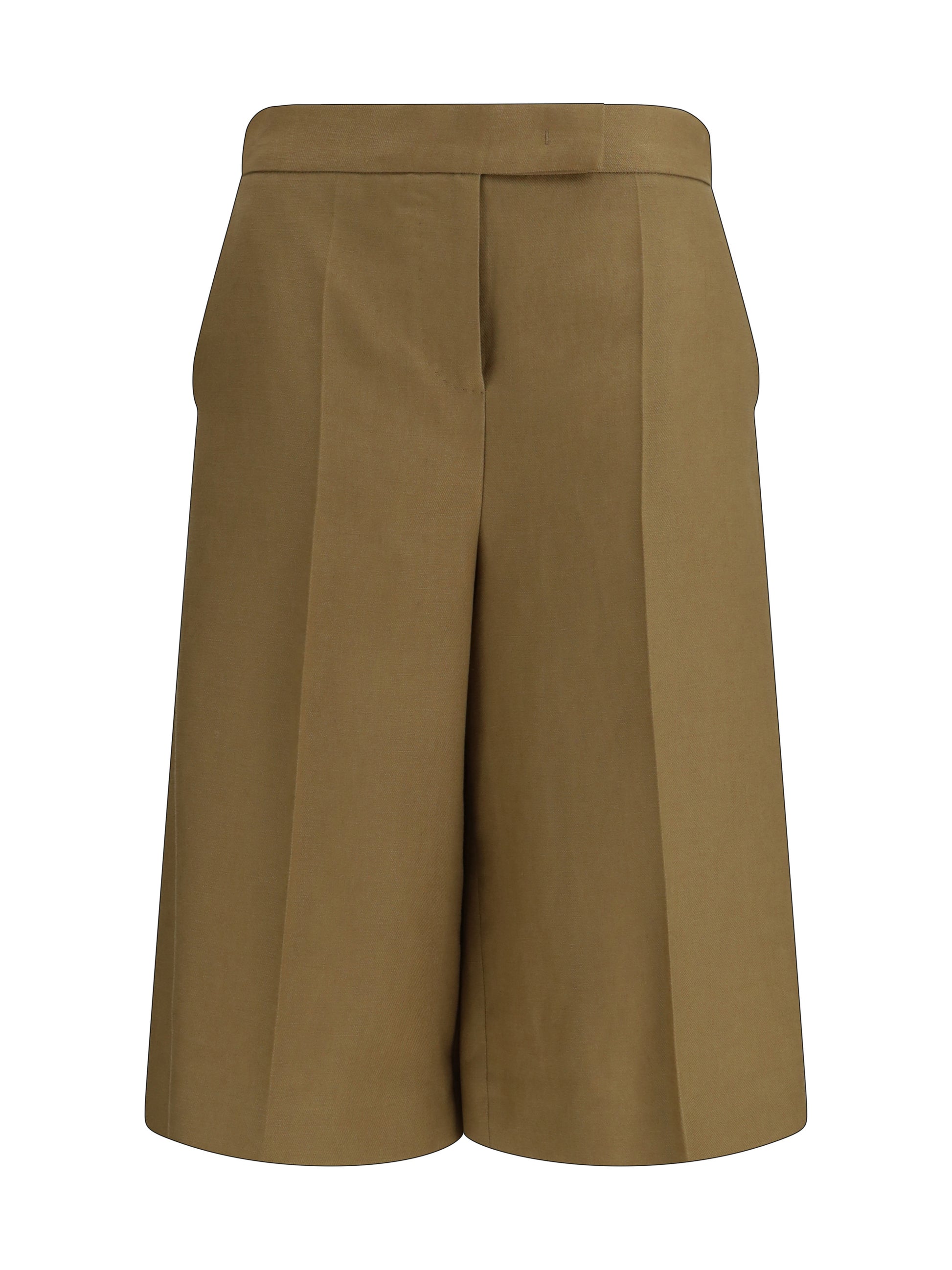 Max Mara Women Linen Bermuda MAX MARA