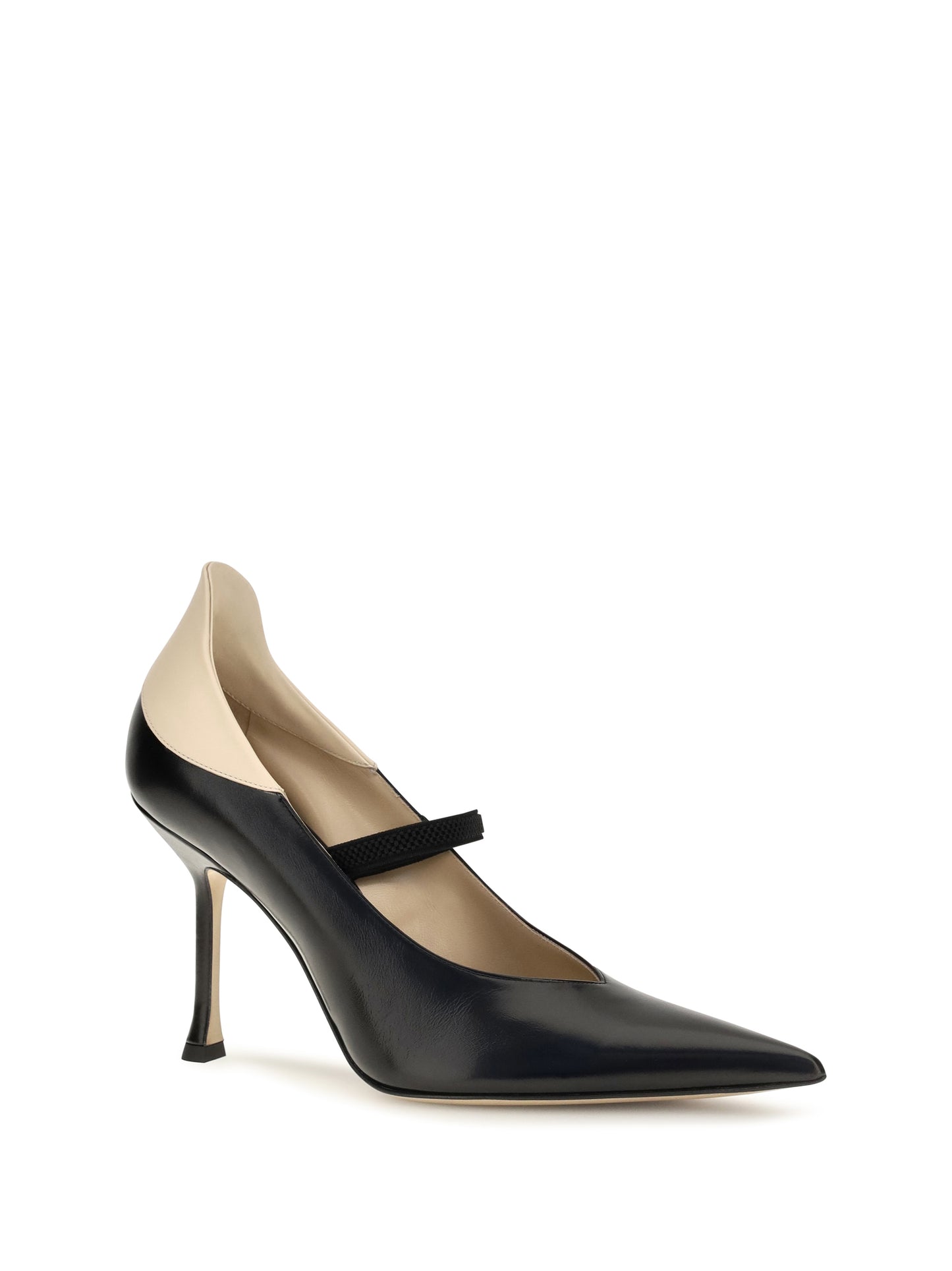 Fendi Women Two-Tone Calfskin Pumps FENDI