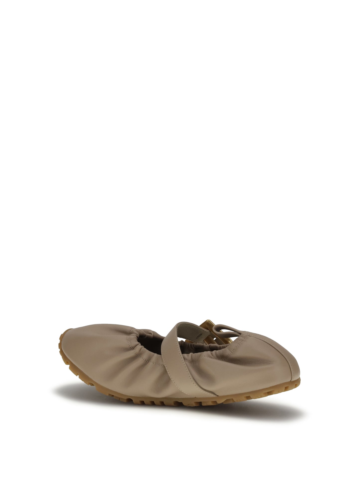 Balmain Women Buckle Strap Ballerinas BALMAIN