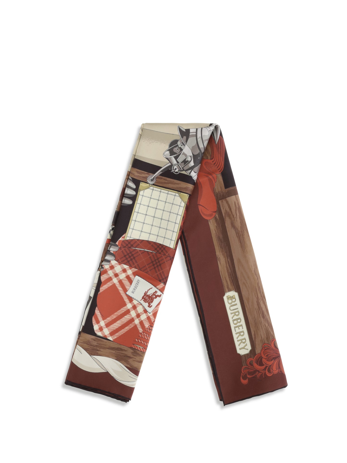 Burberry Men Silk Scarves BURBERRY