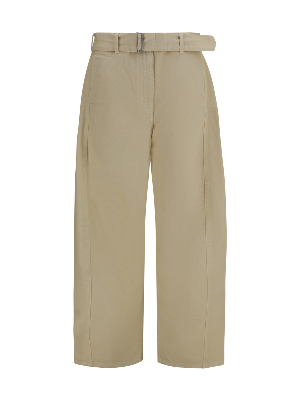 Magda Butrym Women Wide-Leg Denim Pants With Belt