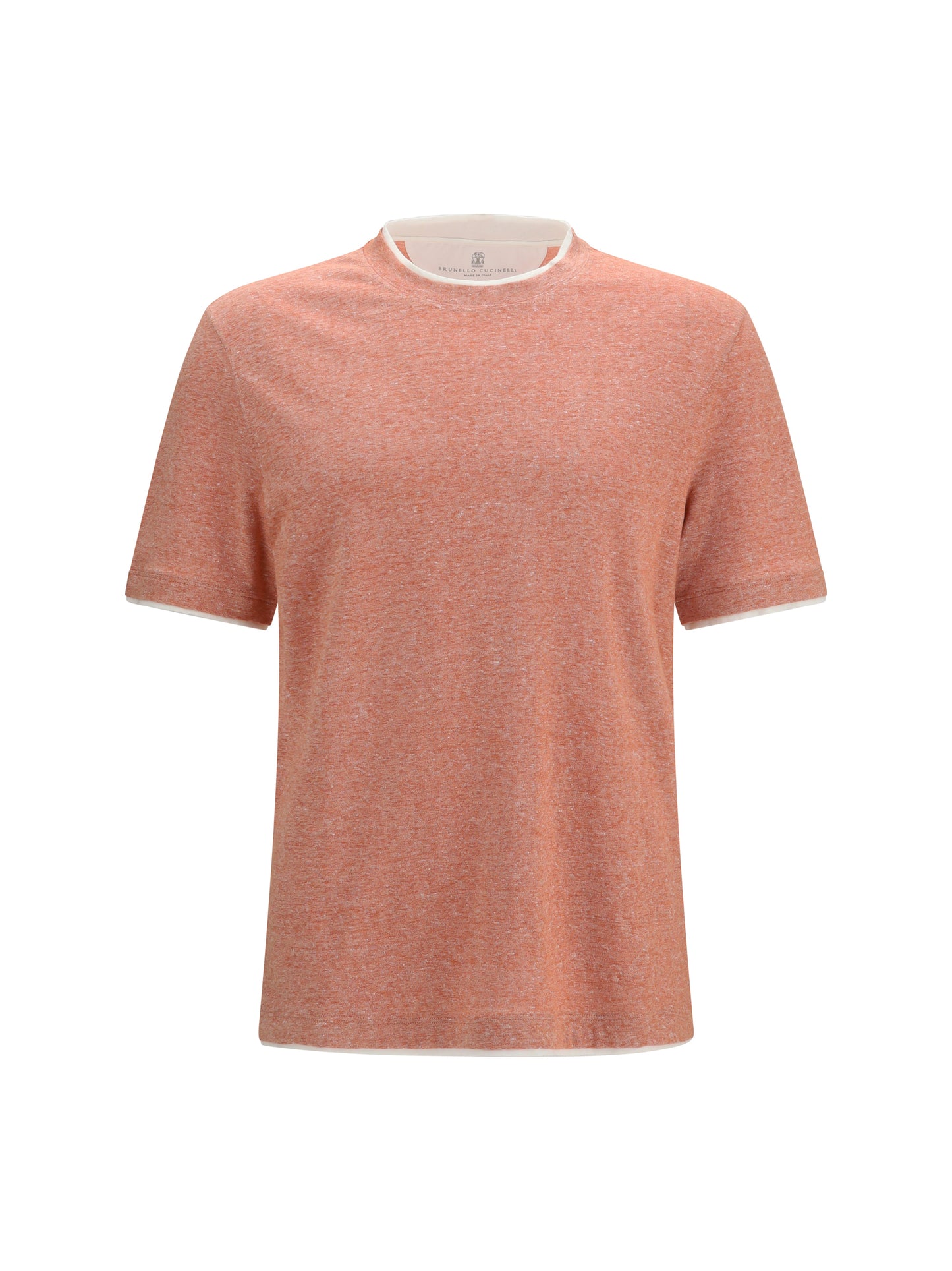Brunello Cucinelli Men Short-Sleeve Cotton T-Shirt BRUNELLO CUCINELLI