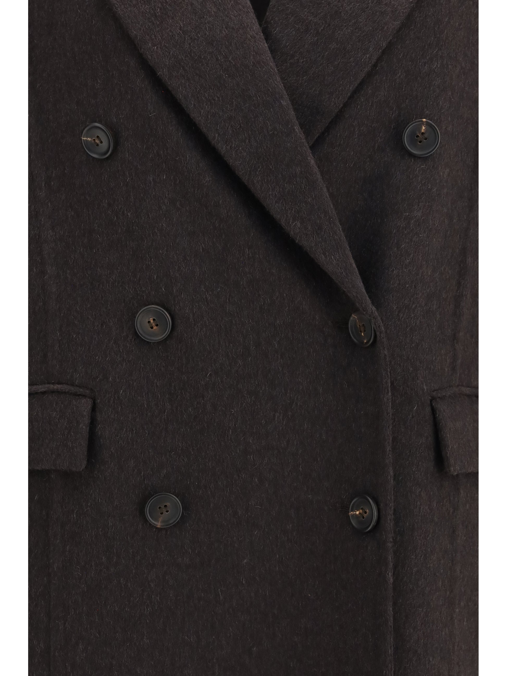 Brunello Cucinelli Women Cashmere Coat BRUNELLO CUCINELLI