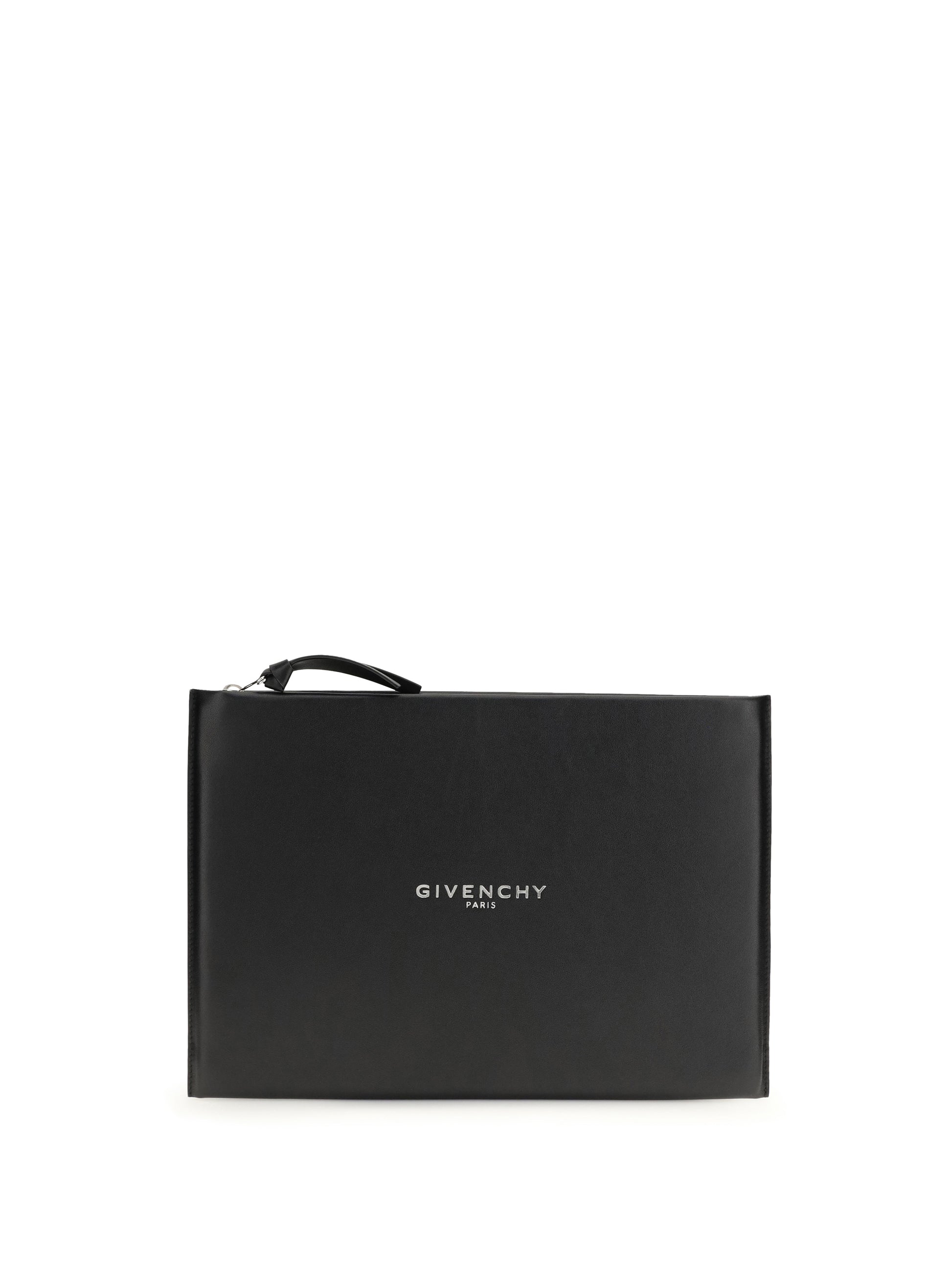 Givenchy Men Large Antigona Stamped Clutch Bag GIVENCHY