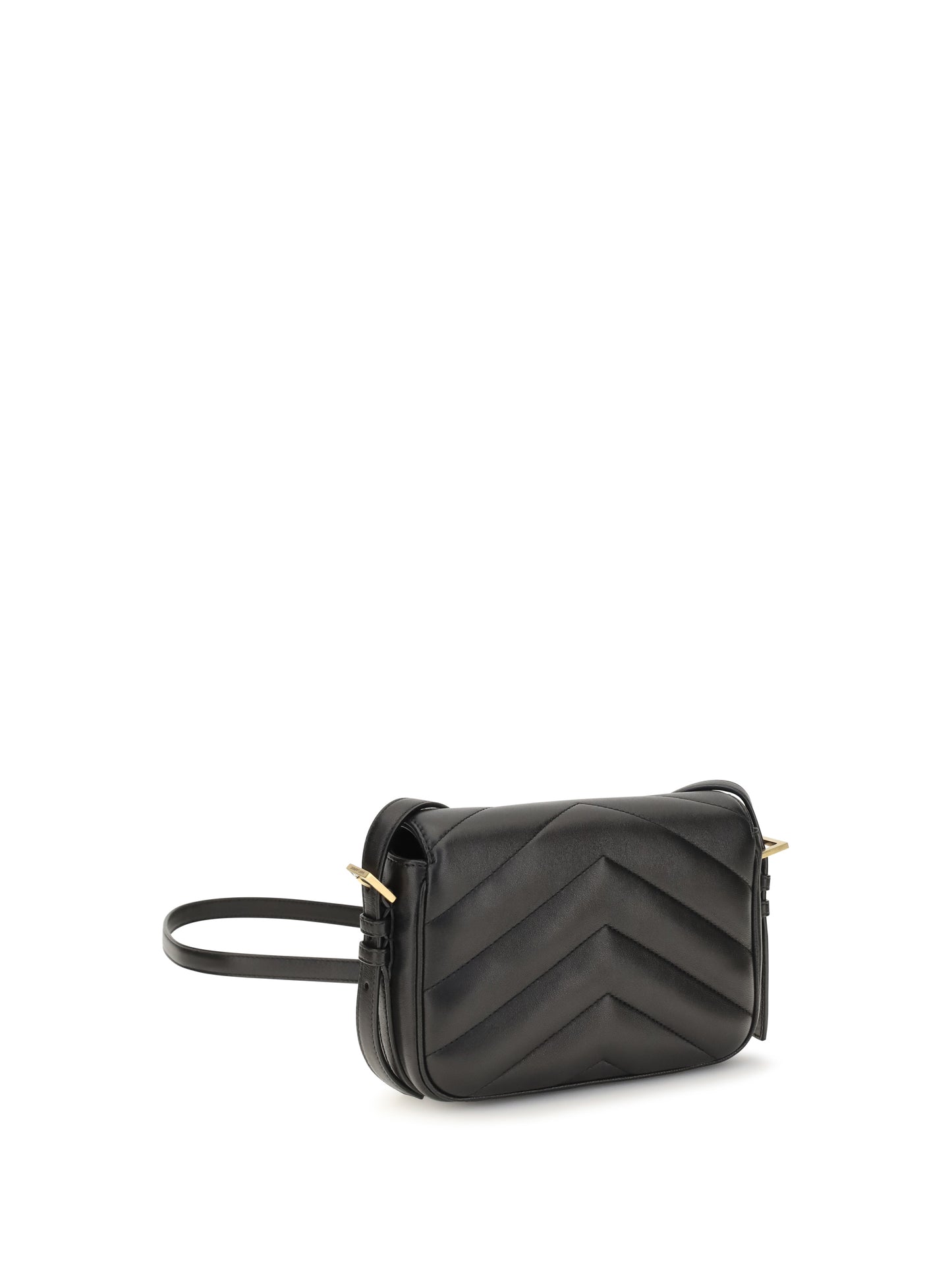 Saint Laurent Women Loulou Cassandre Toy Lambskin Shoulder Bag SAINT LAURENT
