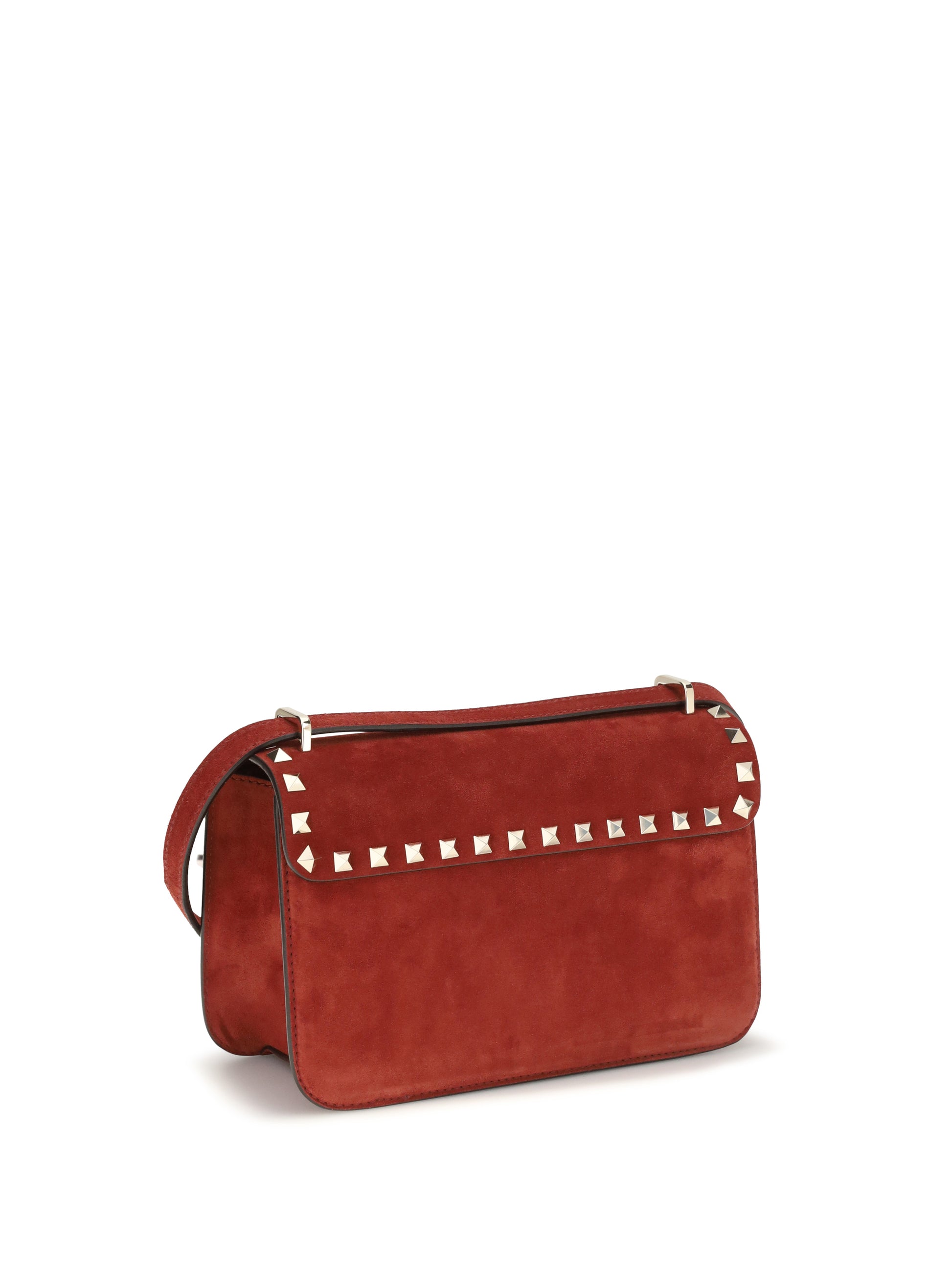 Valentino Garavani Women Rockstud Mini Suede Shoulder Bag VALENTINO GARAVANI