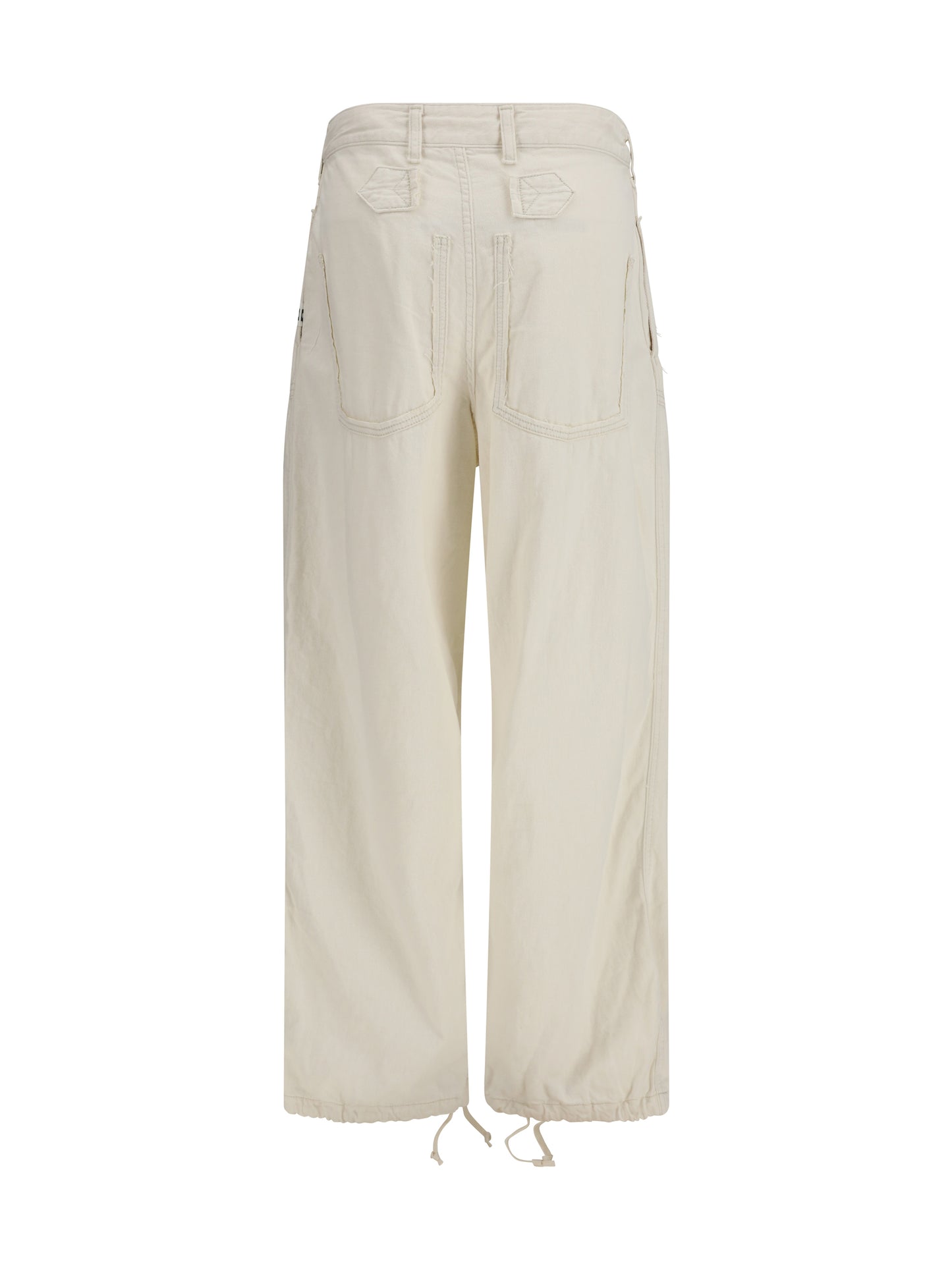 Maison Mihara Yasuhiro Women Cut-Out Pocket Denim Pants MAISON MIHARA YASUHIRO