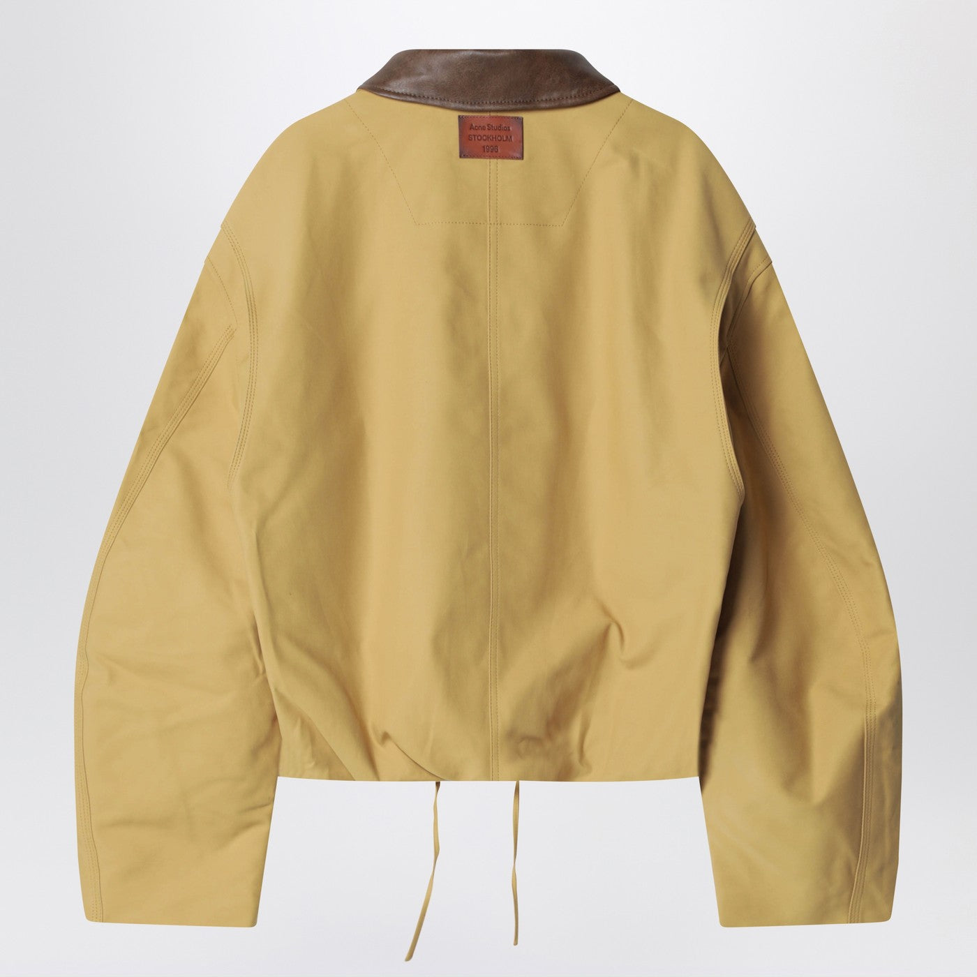 Acne Studios Twill Bomber Jacket Sand Beige Men ACNE STUDIOS