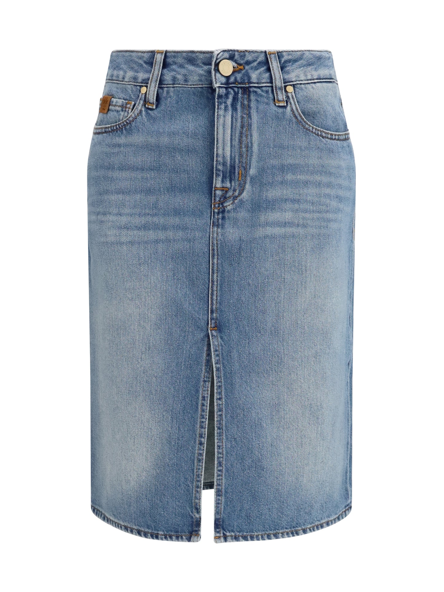 Jacob Cohen Women Denim Midi Skirt JACOB COHEN