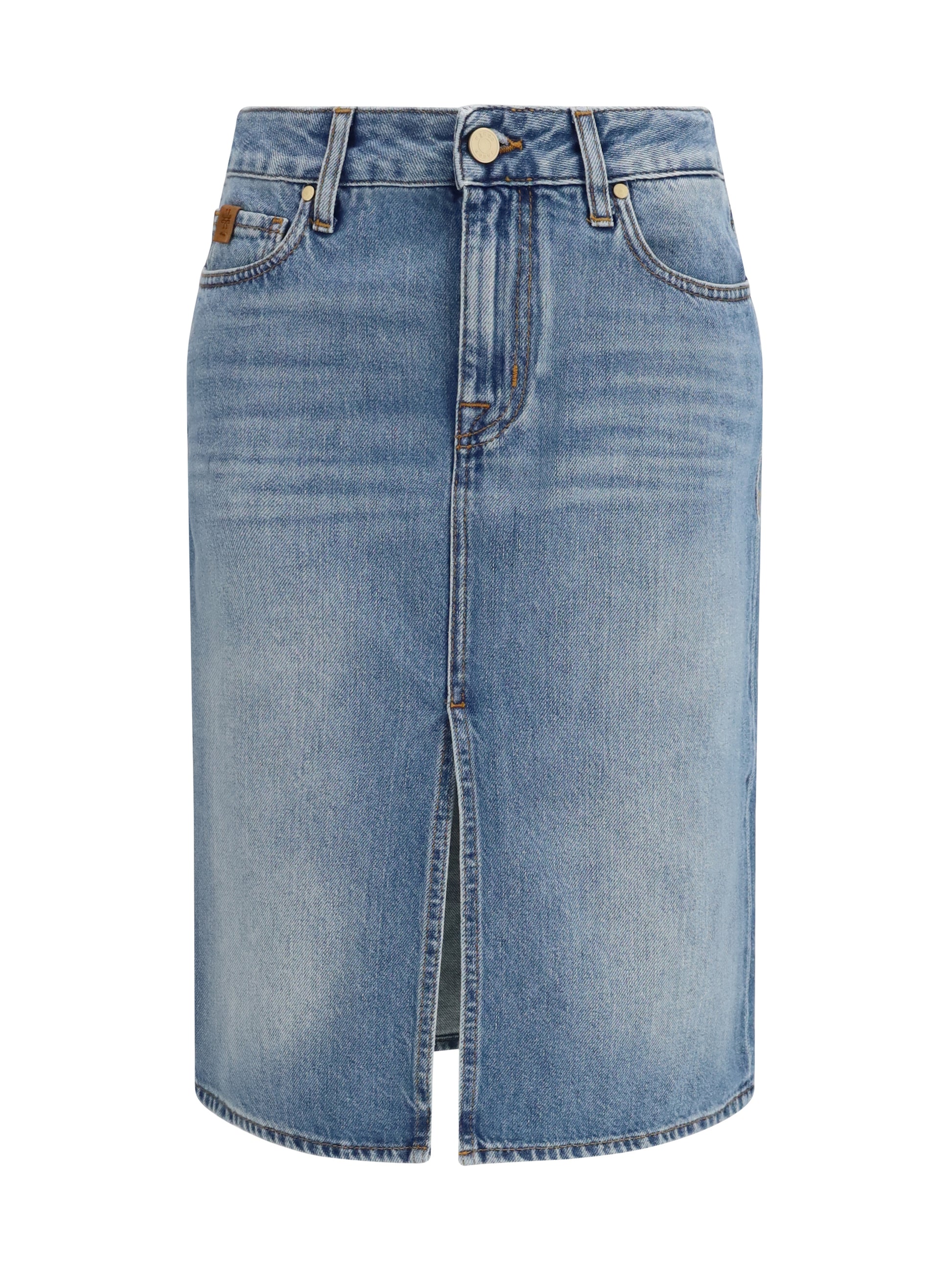 Jacob Cohen Women Denim Midi Skirt JACOB COHEN