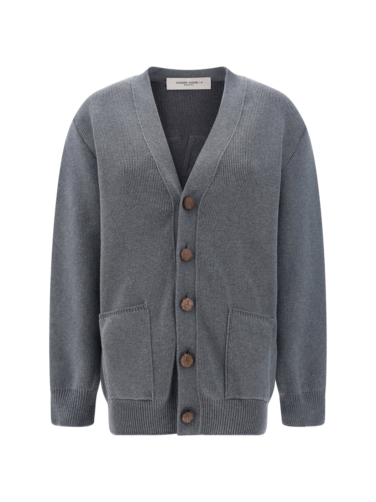 Golden Goose Women Cotton V-Neck Cardigan GOLDEN GOOSE