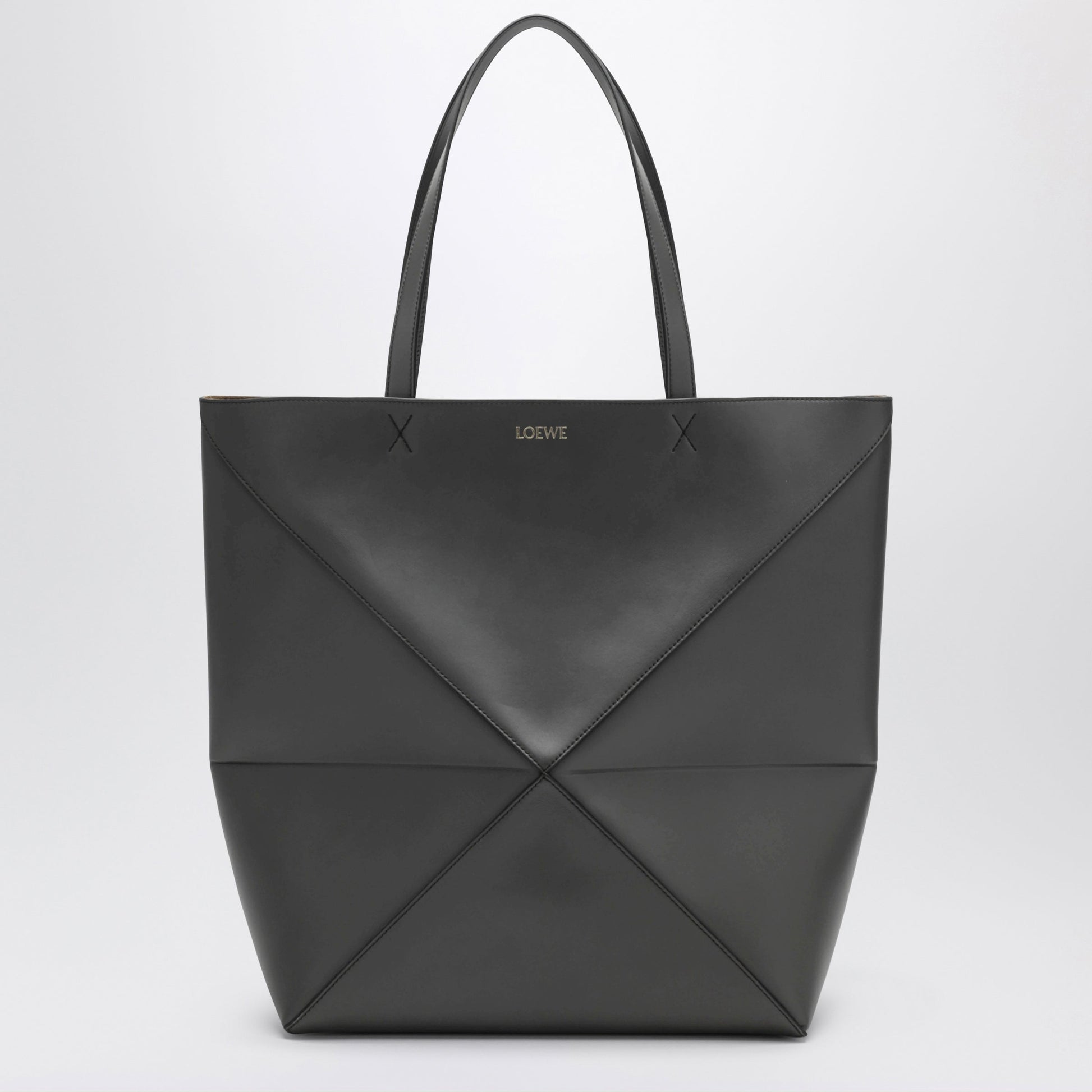 Loewe Dark Grey Puzzle Fold Tote Xl Bag Men LOEWE