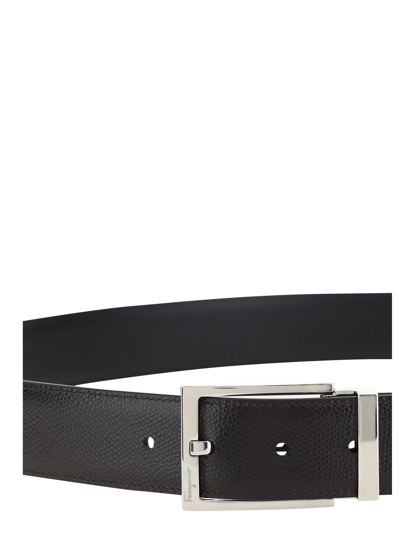 Ferragamo Men Reversible Leather Belt FERRAGAMO