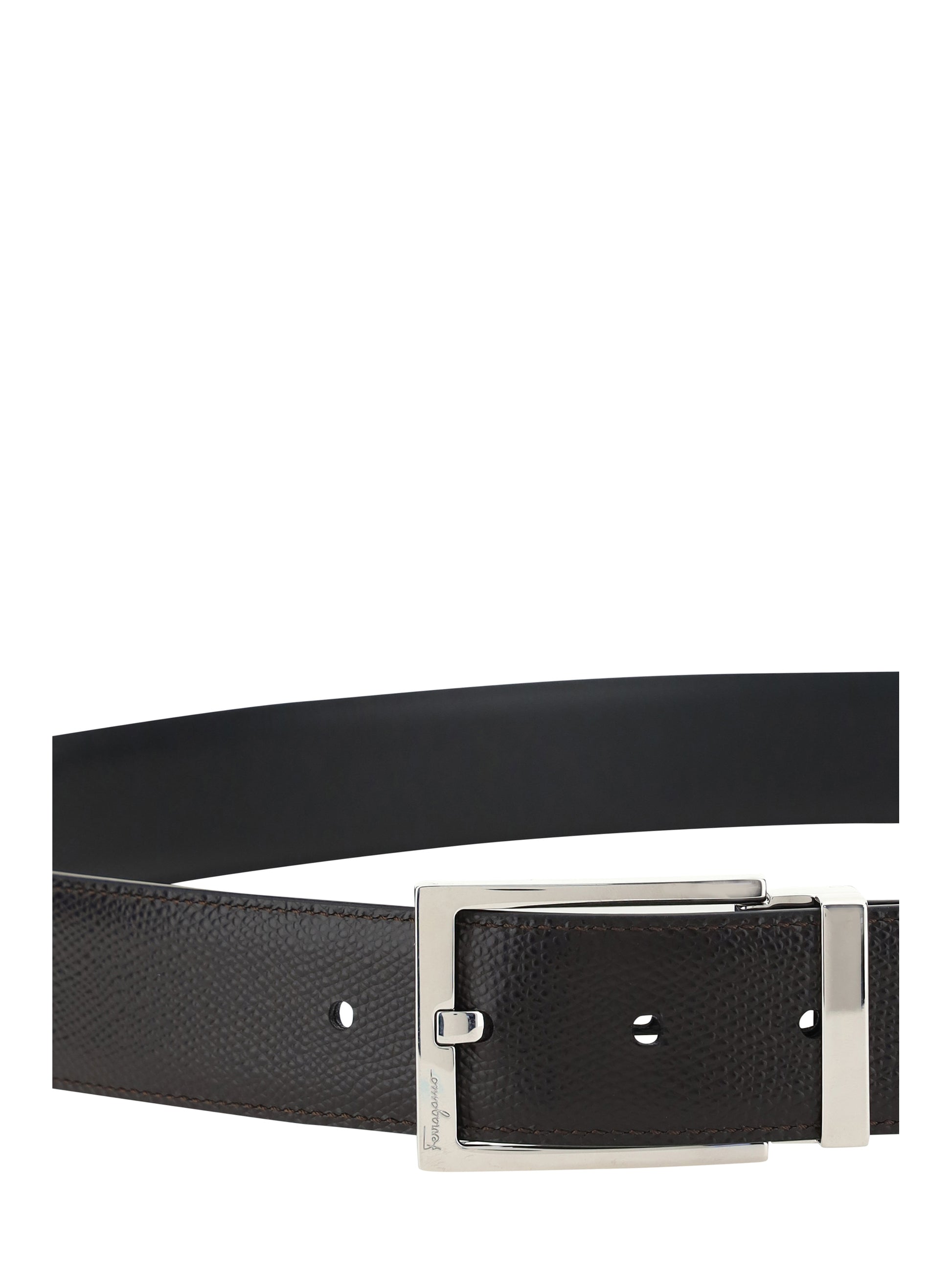 Ferragamo Men Reversible Leather Belt FERRAGAMO
