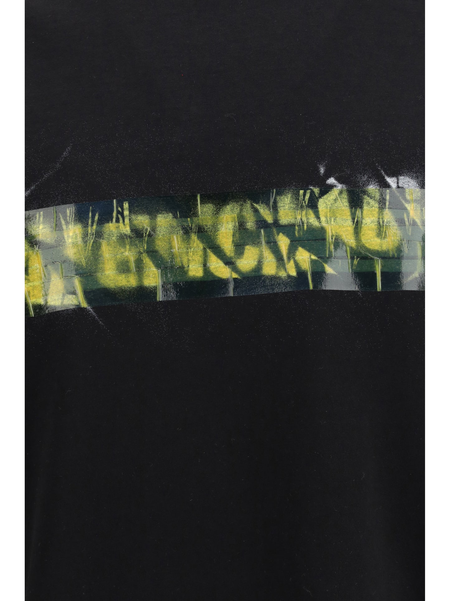 Balenciaga Men Messy Spray T-Shirt In Cotton BALENCIAGA