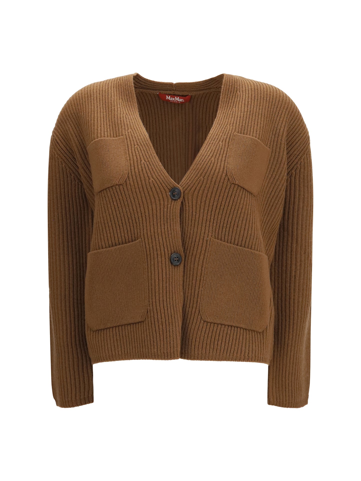 Max Mara Studio Women Filtro Wool And Cashmere Cardigan MAX MARA STUDIO