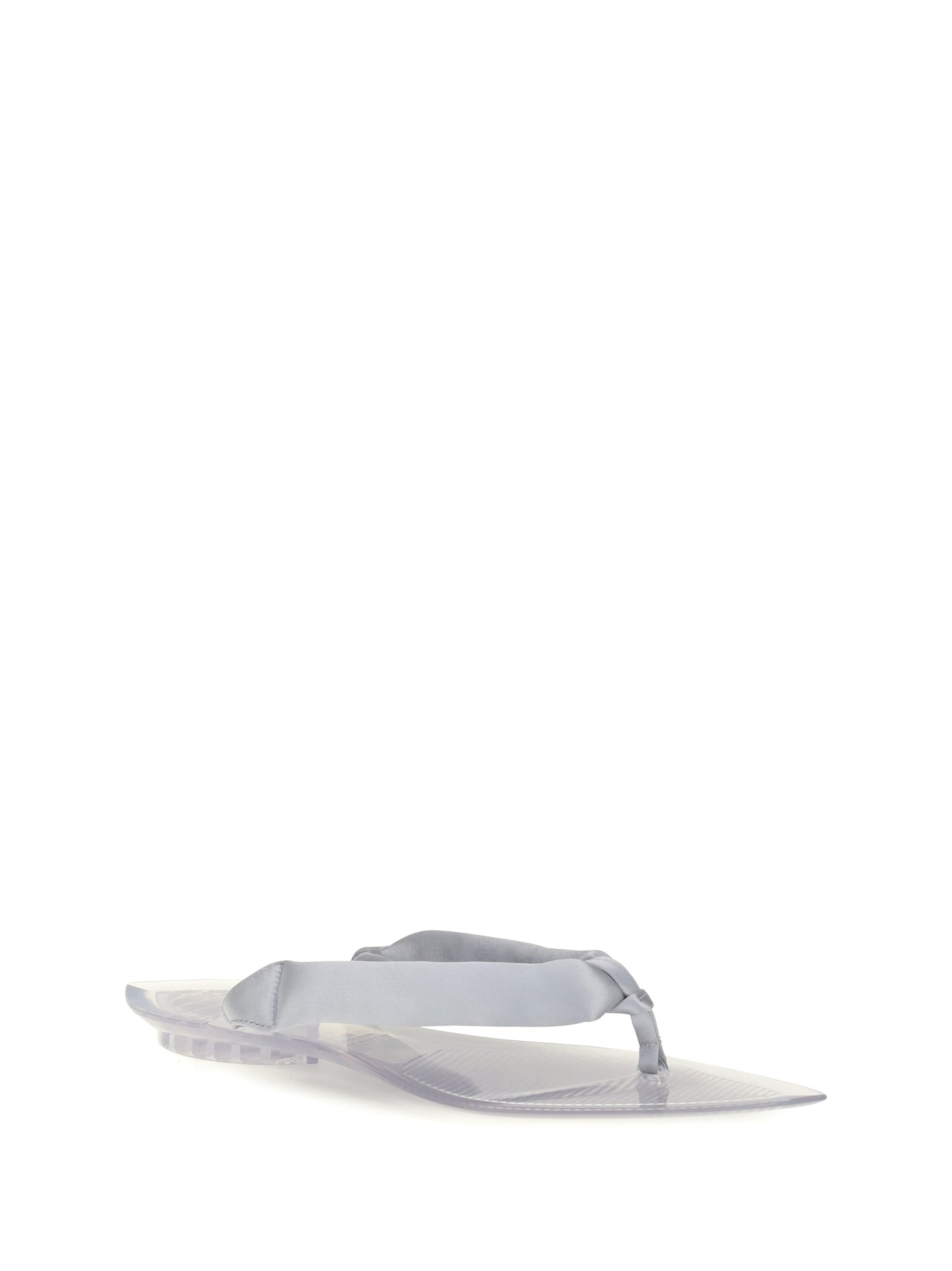 Alaïa Women Satin Flip-Flop Sandals ALAIA