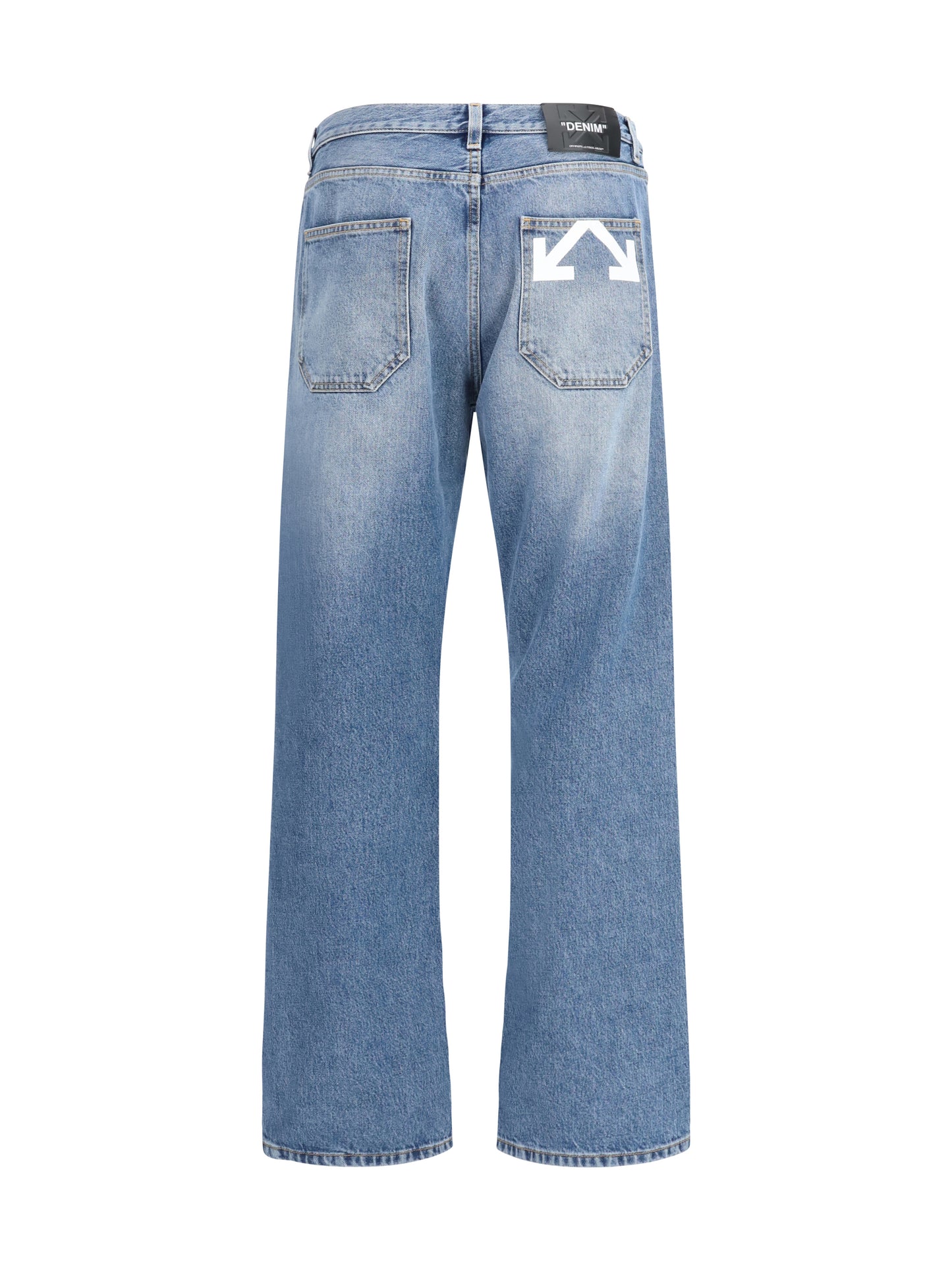 Off-White Men Half Arrow Slim Relaxed Jeans OFF-WHITE