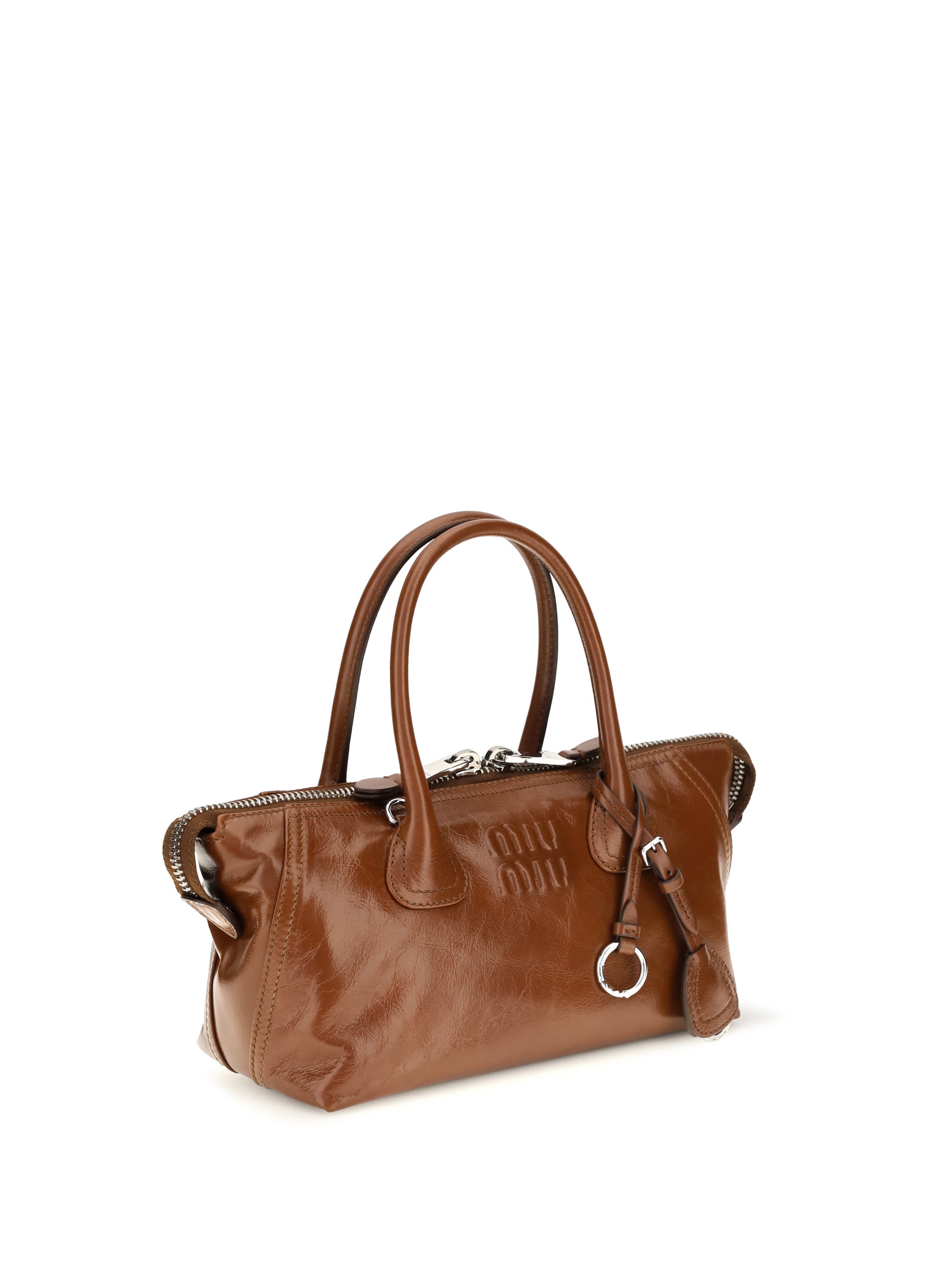 Miu Miu Women Glossy Leather Handbag MIU MIU
