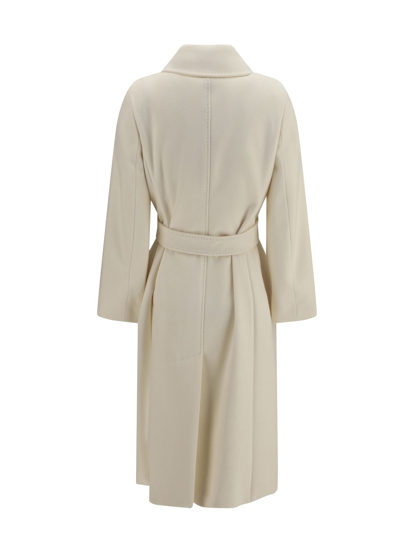 Max Mara Studio Women Double Breasted Wool Coat MAX MARA STUDIO