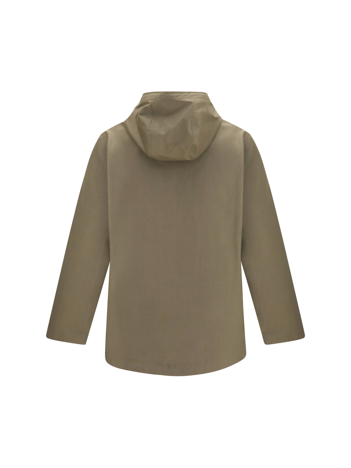 Fendi Men Mackintosh Fabric Hooded Jacket FENDI