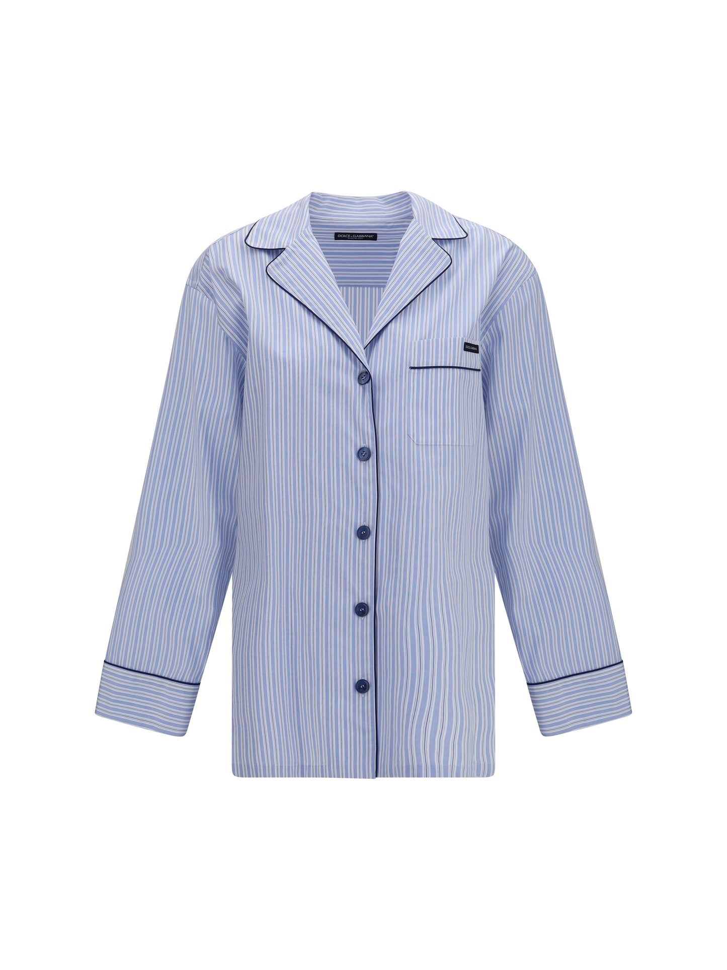 Dolce & Gabbana Women Embroidered Cotton-Blend Shirt