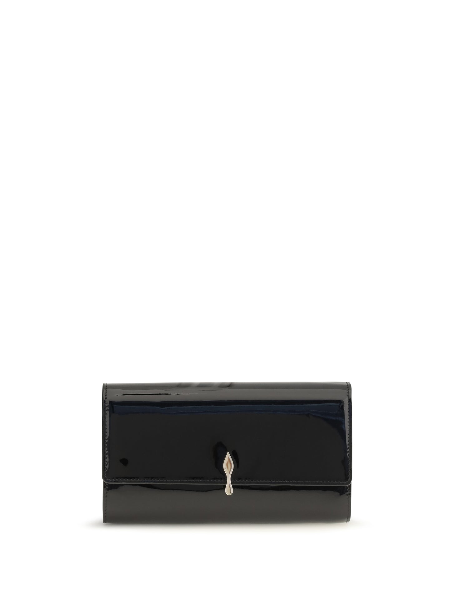 Christian Louboutin Women Bettina Patent Leather Chain Wallet CHRISTIAN LOUBOUTIN