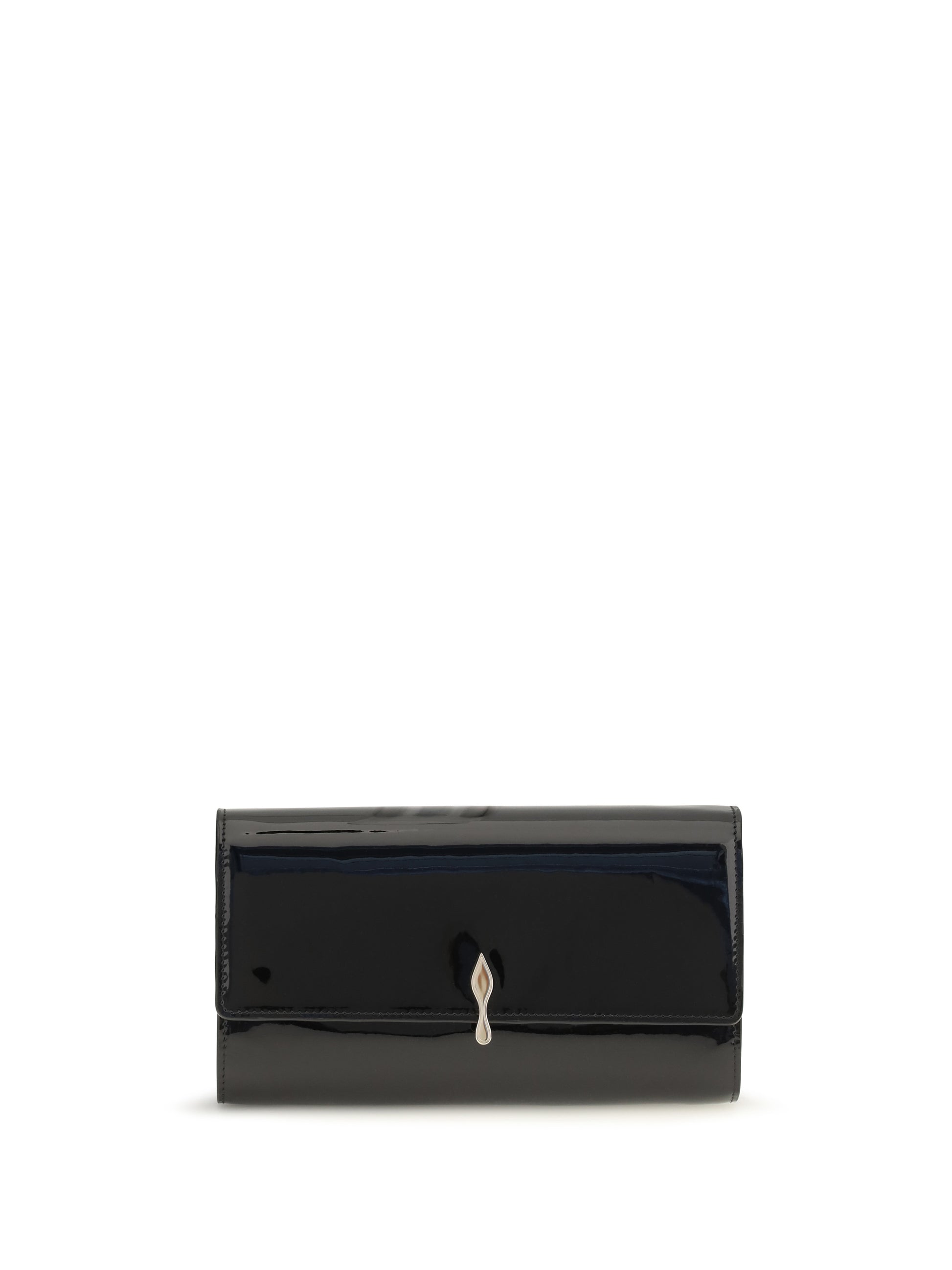Christian Louboutin Women Bettina Patent Leather Chain Wallet CHRISTIAN LOUBOUTIN
