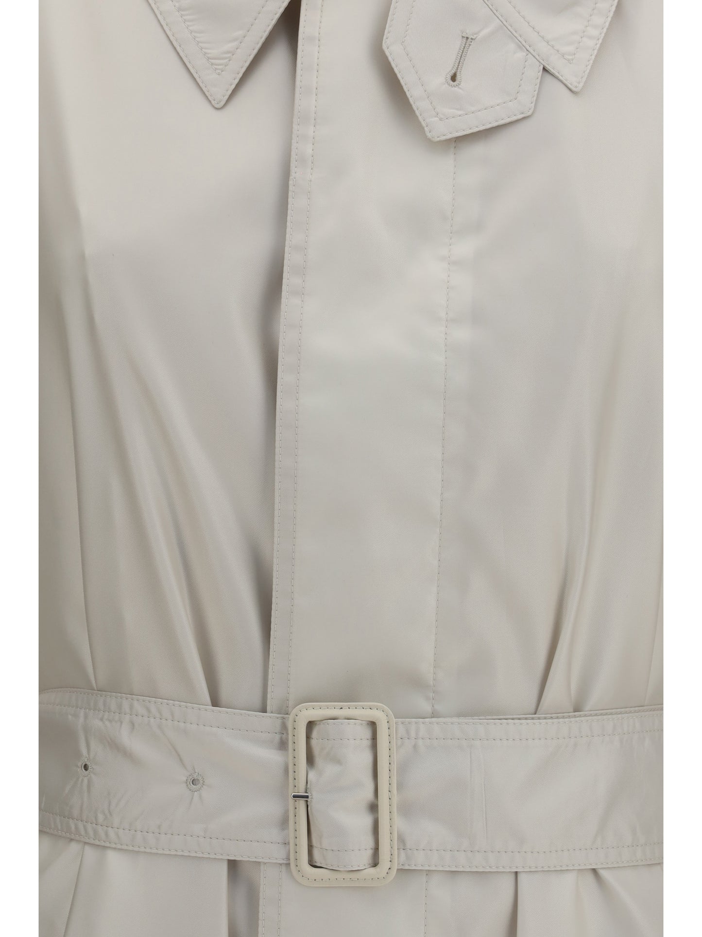 Phoebe Philo Women Belted Cotton Twill Trench Coat PHOEBE PHILO