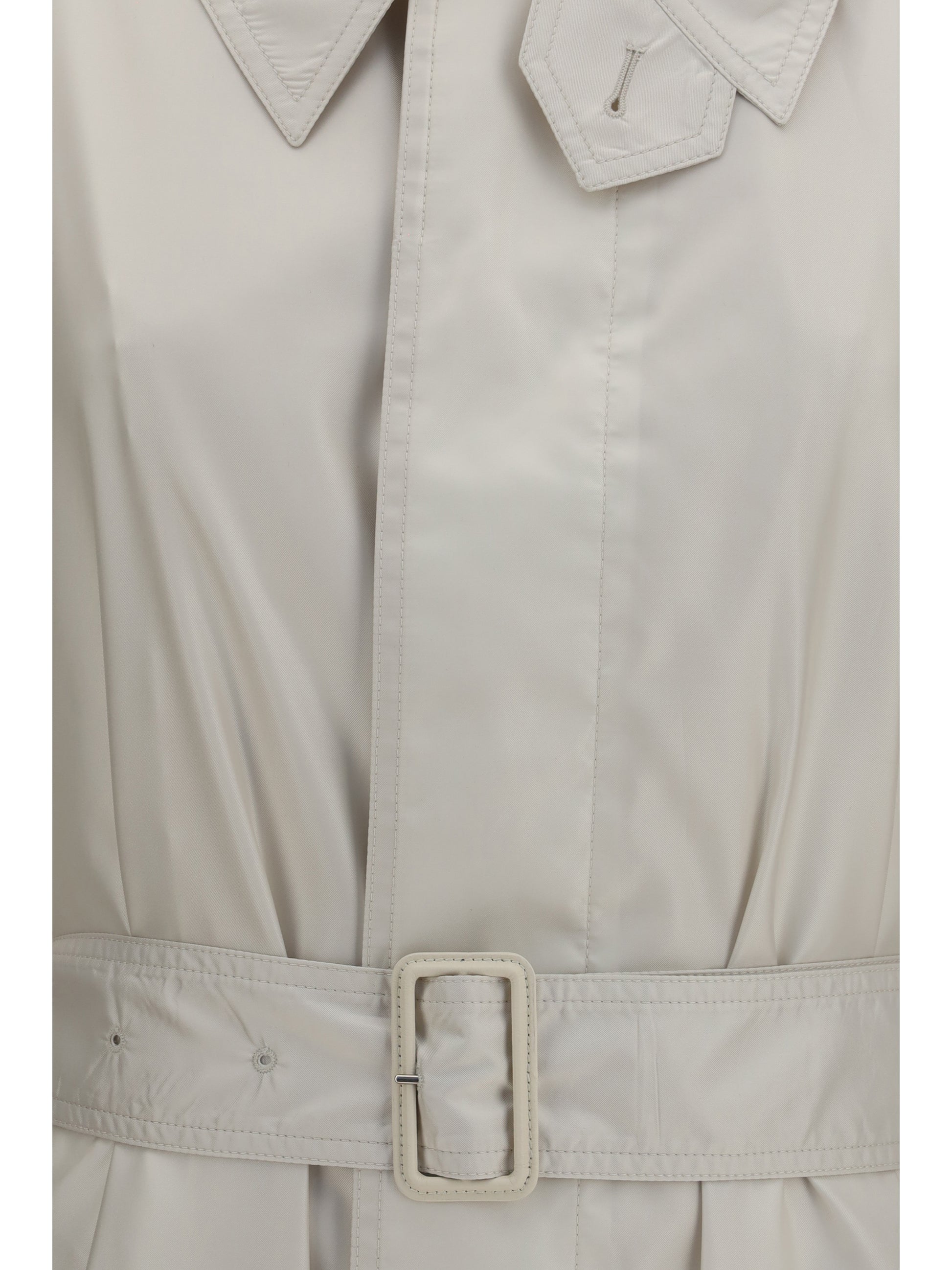 Phoebe Philo Women Belted Cotton Twill Trench Coat PHOEBE PHILO