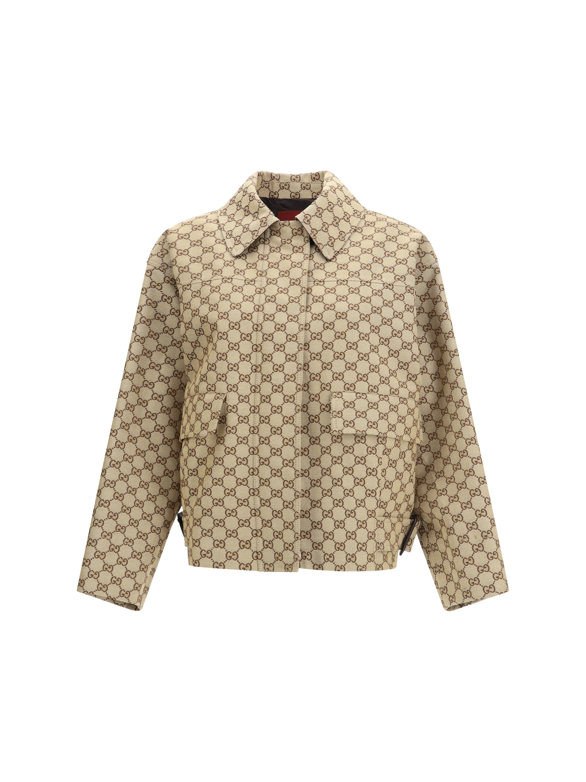 Gucci Women Gg Canvas Bomber Jacket GUCCI