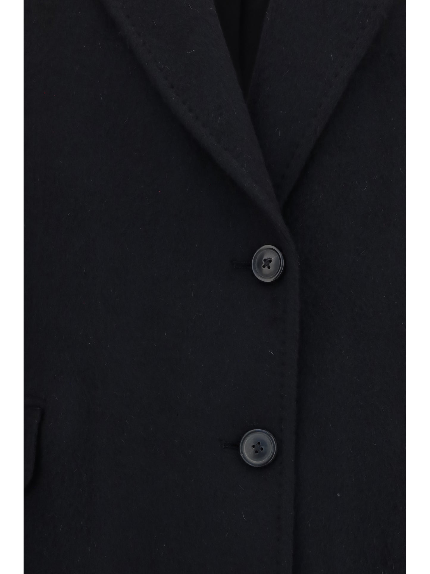 Our Legacy Women Manta Coat In Mohair And Wool Blend OUR LEGACY
