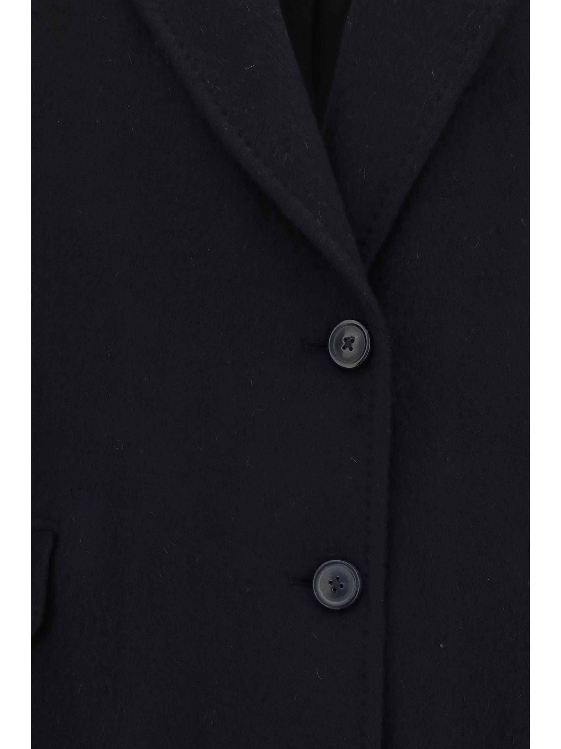Our Legacy Women Manta Coat In Mohair And Wool Blend OUR LEGACY