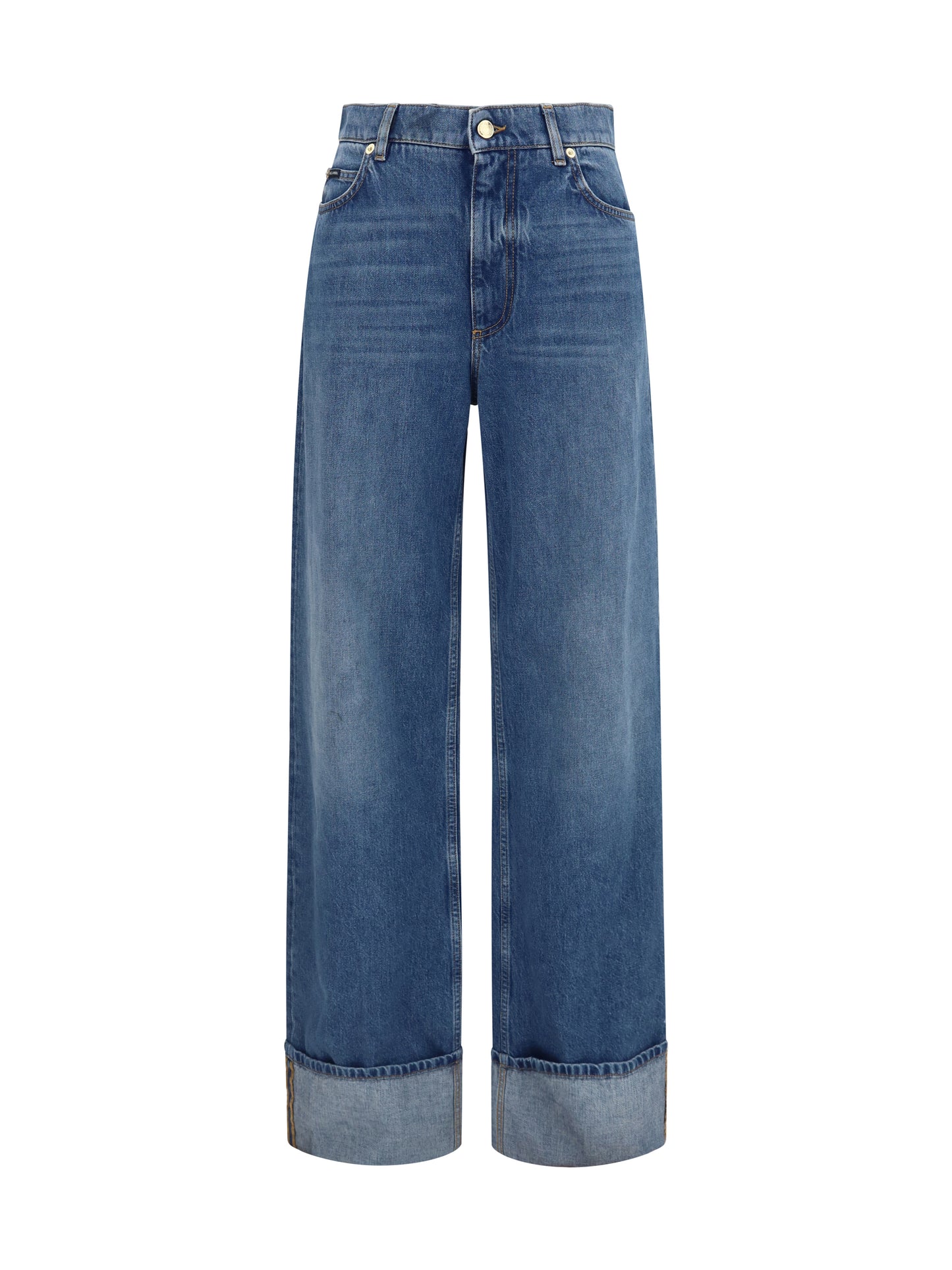 Dolce & Gabbana Women Straight-Leg Five-Pocket Jeans DOLCE & GABBANA