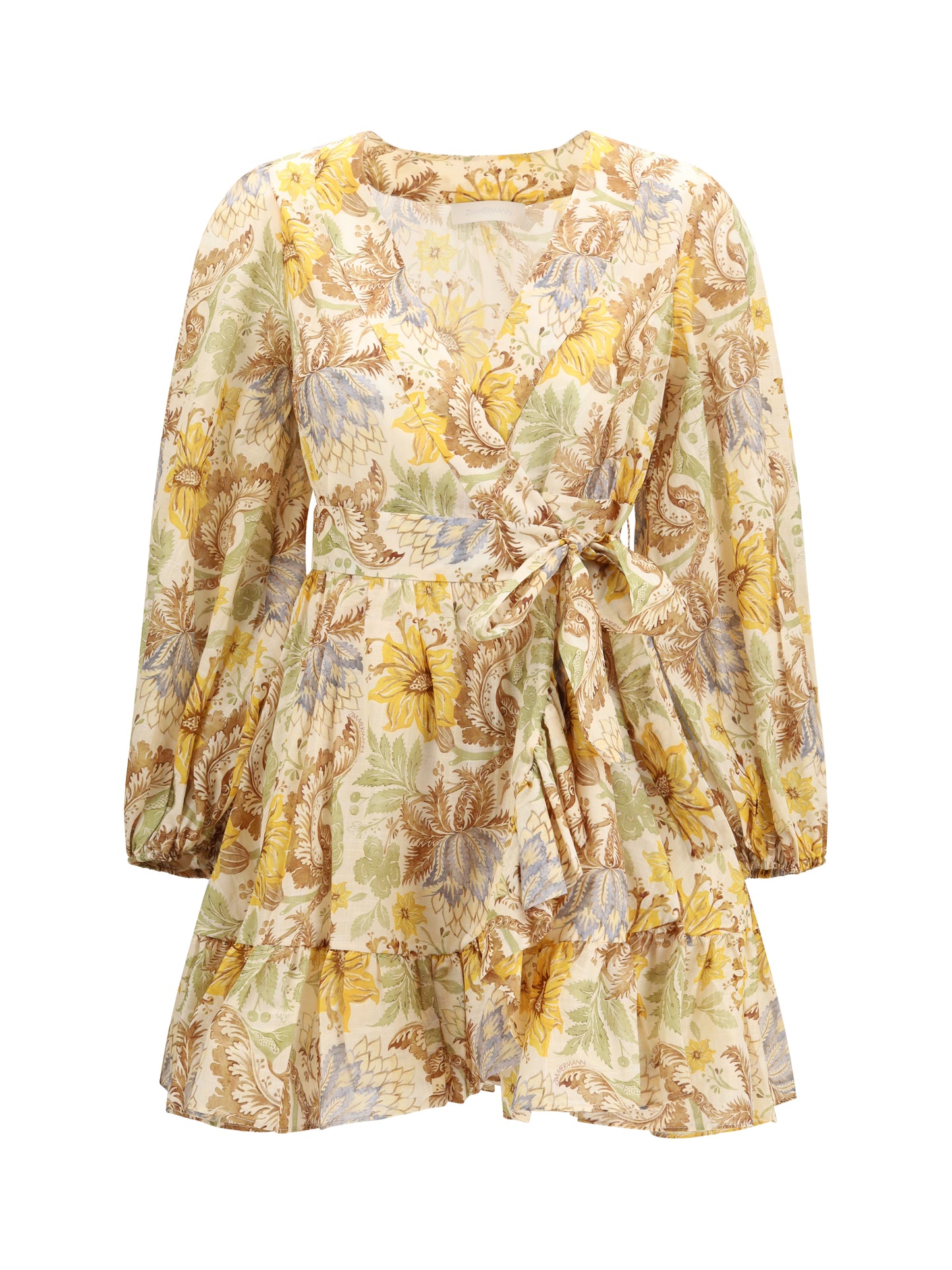 Zimmermann Women Daylight Wrap Mini Dress ZIMMERMANN